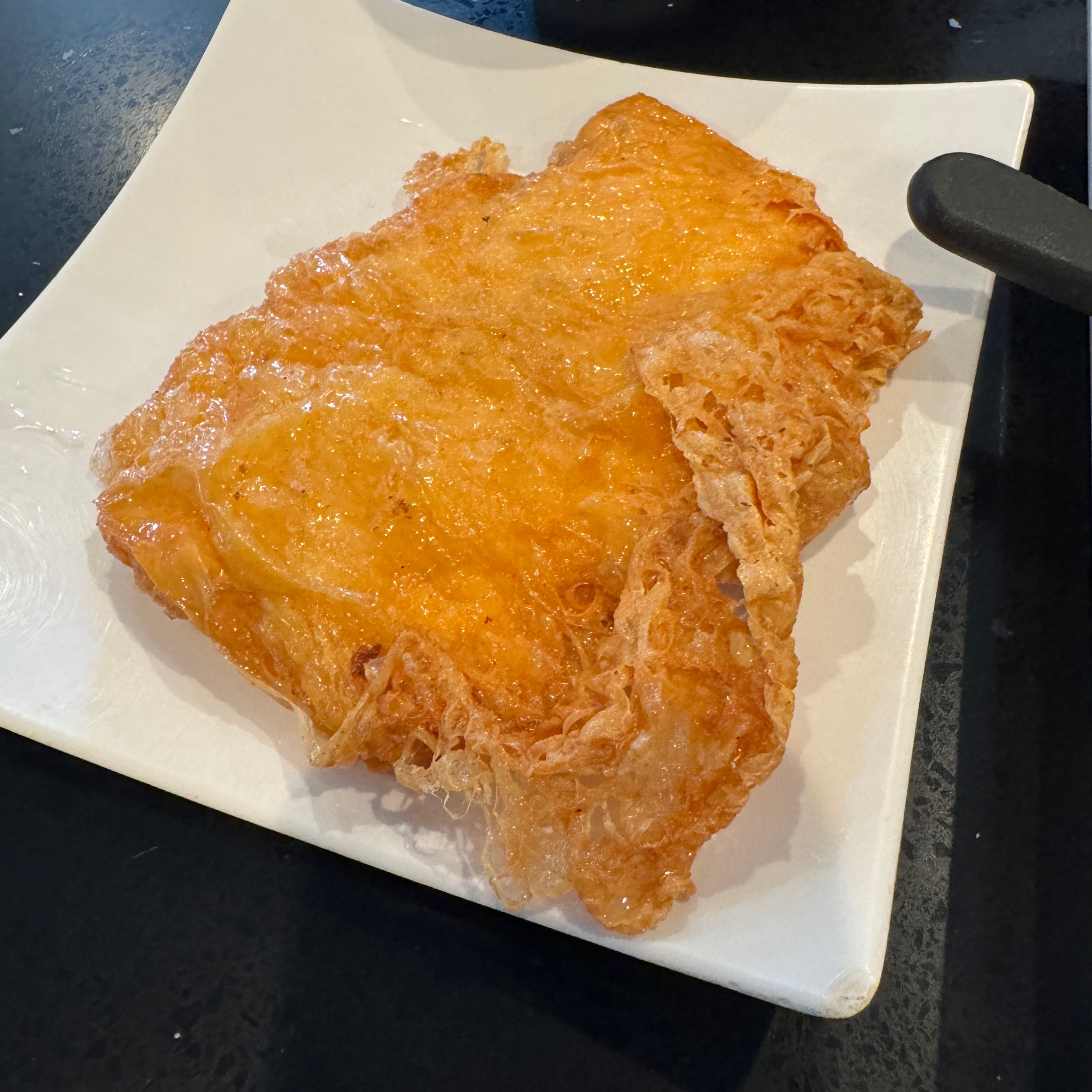 Mieng Tau Hu Ki (Fried Shrimp Cake in Tofu Skin) $5 from Cơm Tấm Xà Bì Chưởng (Com Tam Xa Bi Chuong) on #foodmento http://foodmento.com/dish/57573