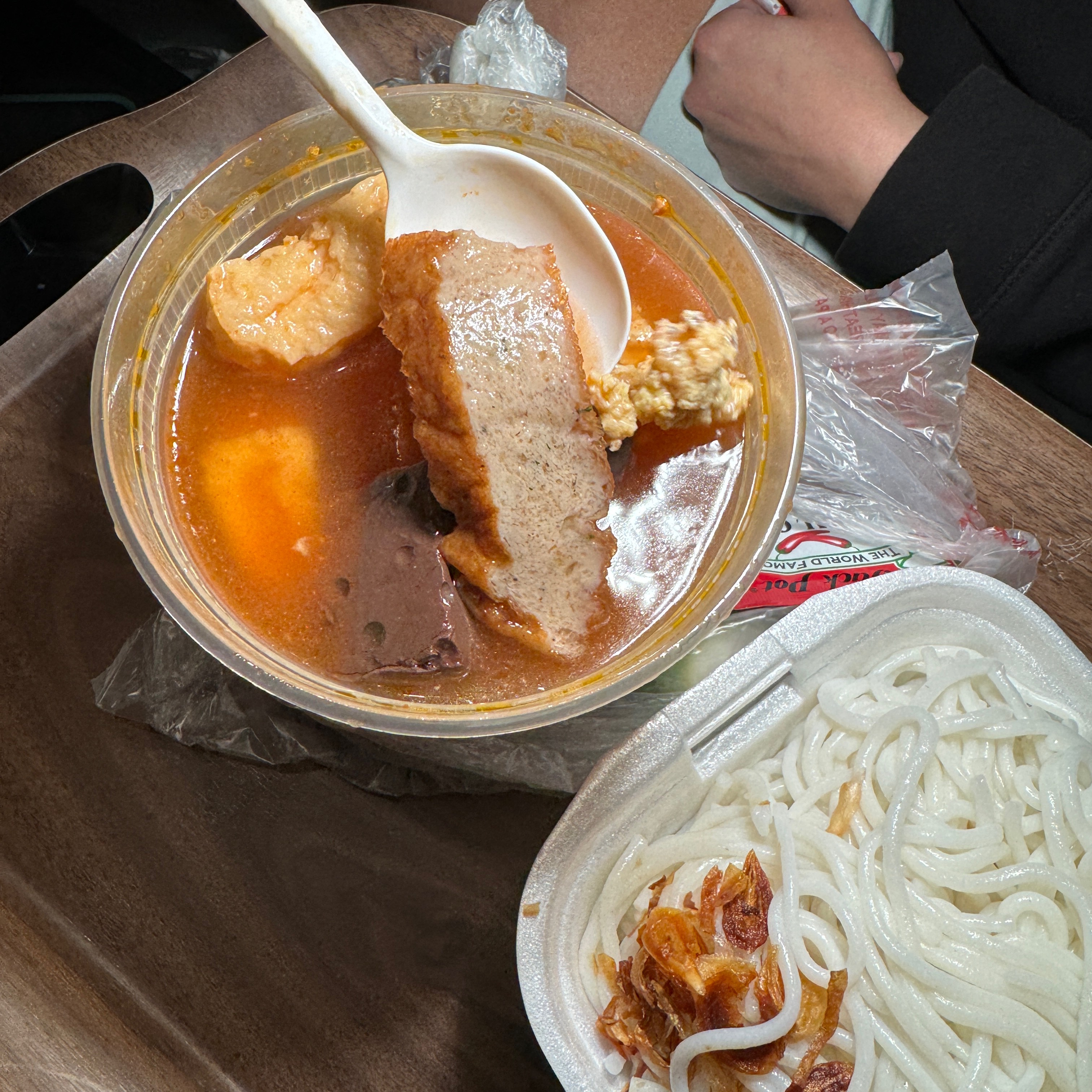 Canh Bun Thap Cam (Combo Crab Paste Vegetable Noodle Soup) $14 at Bun Ban Mai - Vietnamese Noodles on #foodmento http://foodmento.com/place/14876