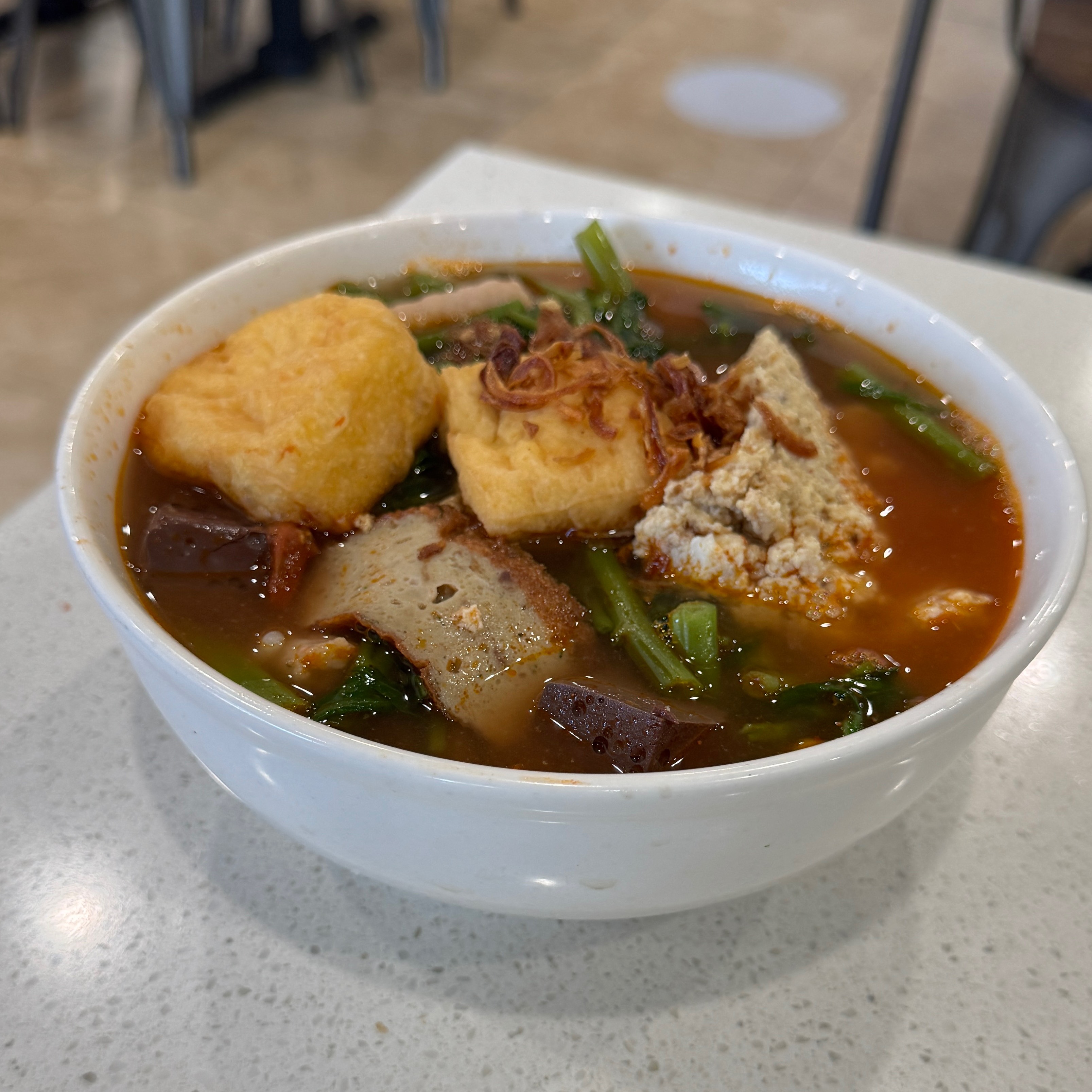 Canh Bun Thap Cam (Combo Crab Paste Vegetable Noodle Soup) $14 at Bun Ban Mai - Vietnamese Noodles on #foodmento http://foodmento.com/place/14876