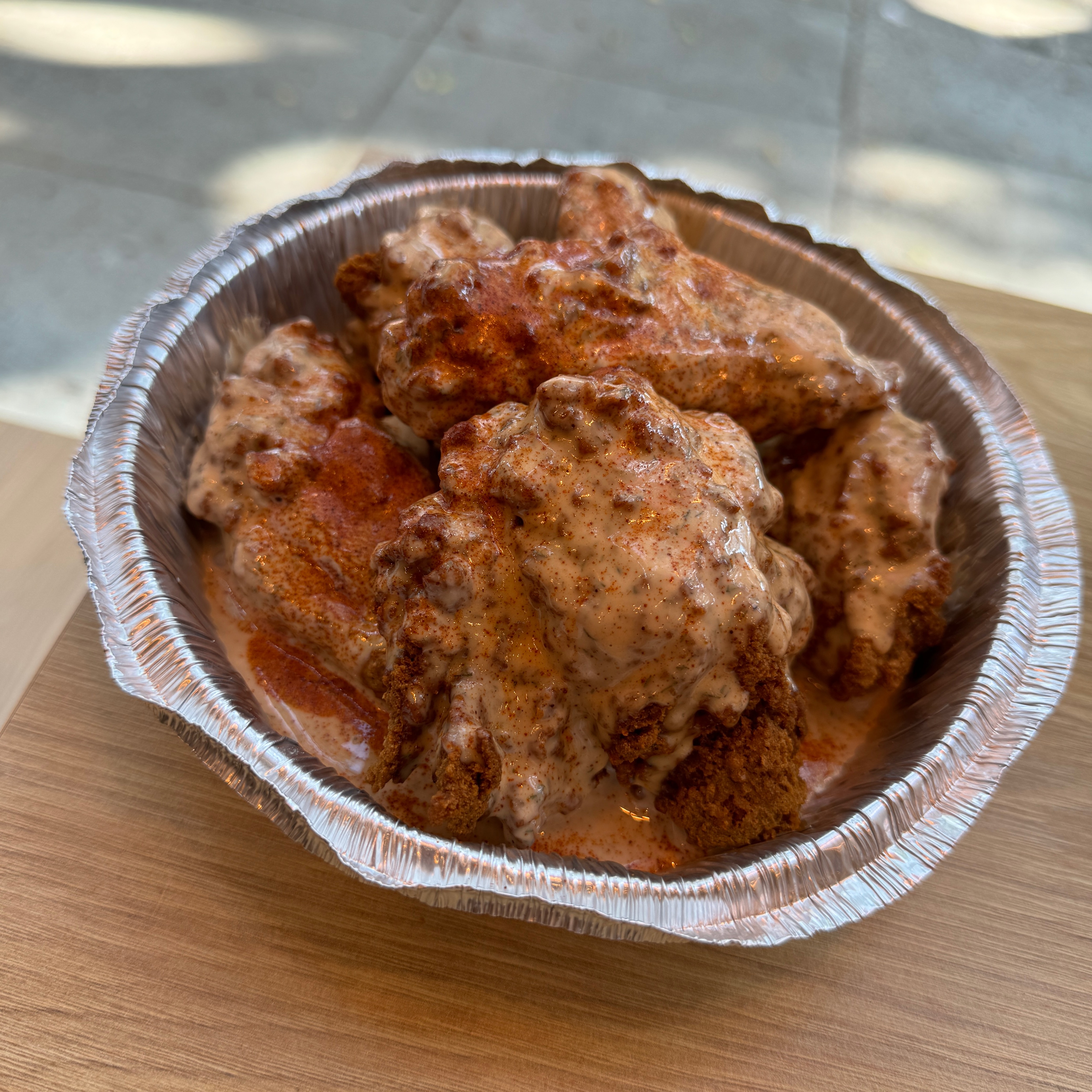 Drip Wings (6 PC) $12.50 at New York Chicken & Gyro on #foodmento http://foodmento.com/place/14932