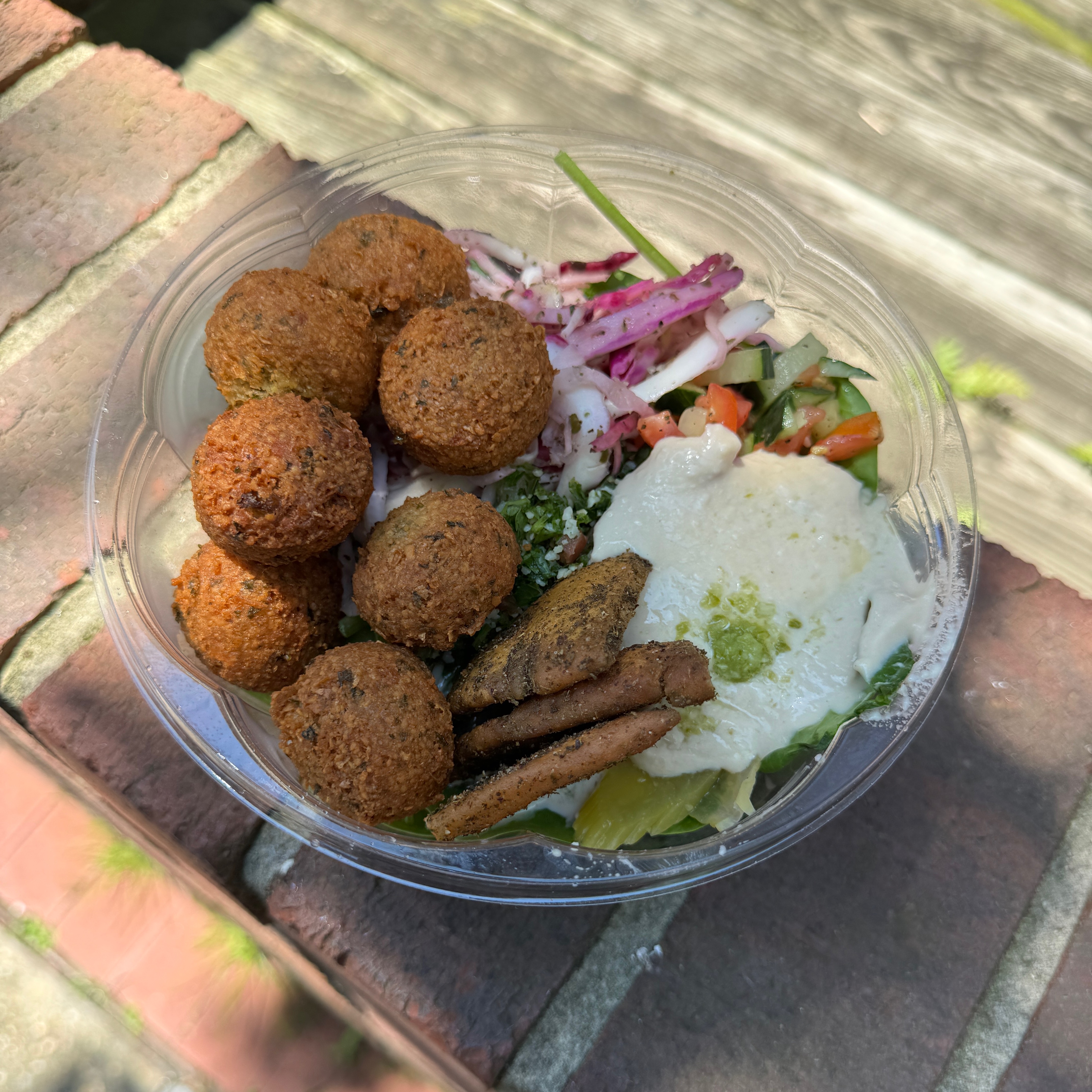 Falafel Salad $5 at Falafel Inc on #foodmento http://foodmento.com/place/14994