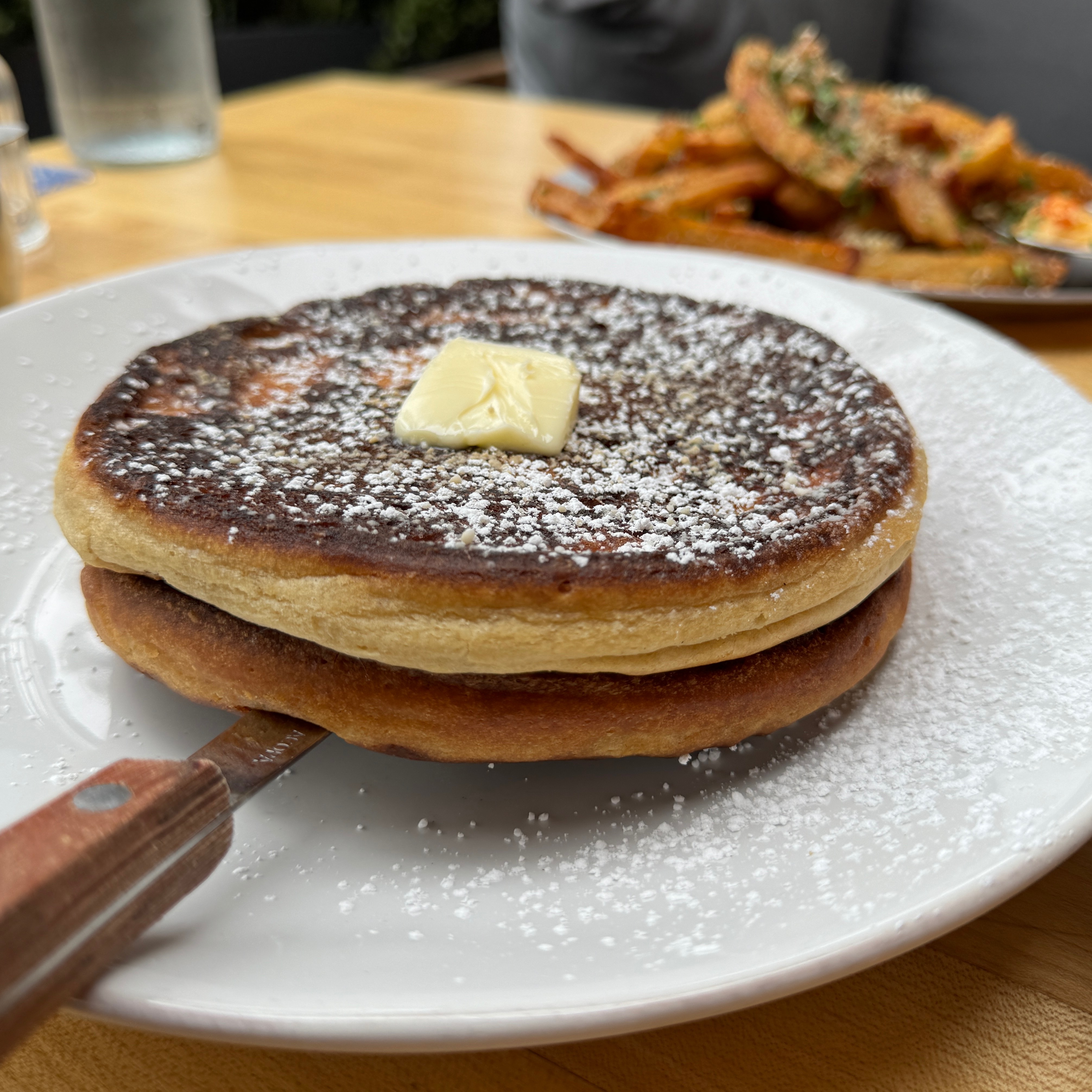 Oat Pancakes $18 at Tesse (CLOSED) on #foodmento http://foodmento.com/place/15021