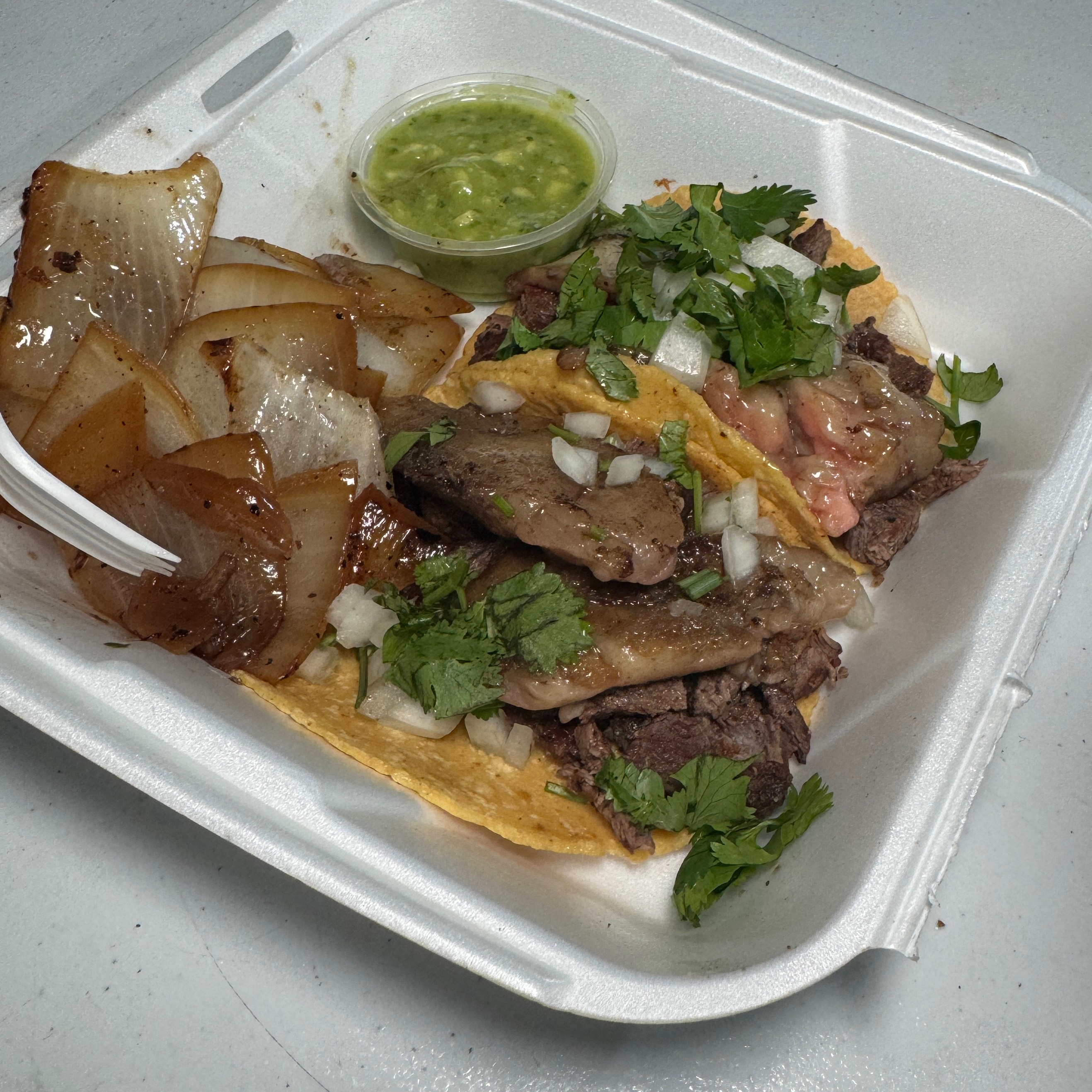 Bone Marrow On Asada Taco $8 at Don Pollon on #foodmento http://foodmento.com/place/15112