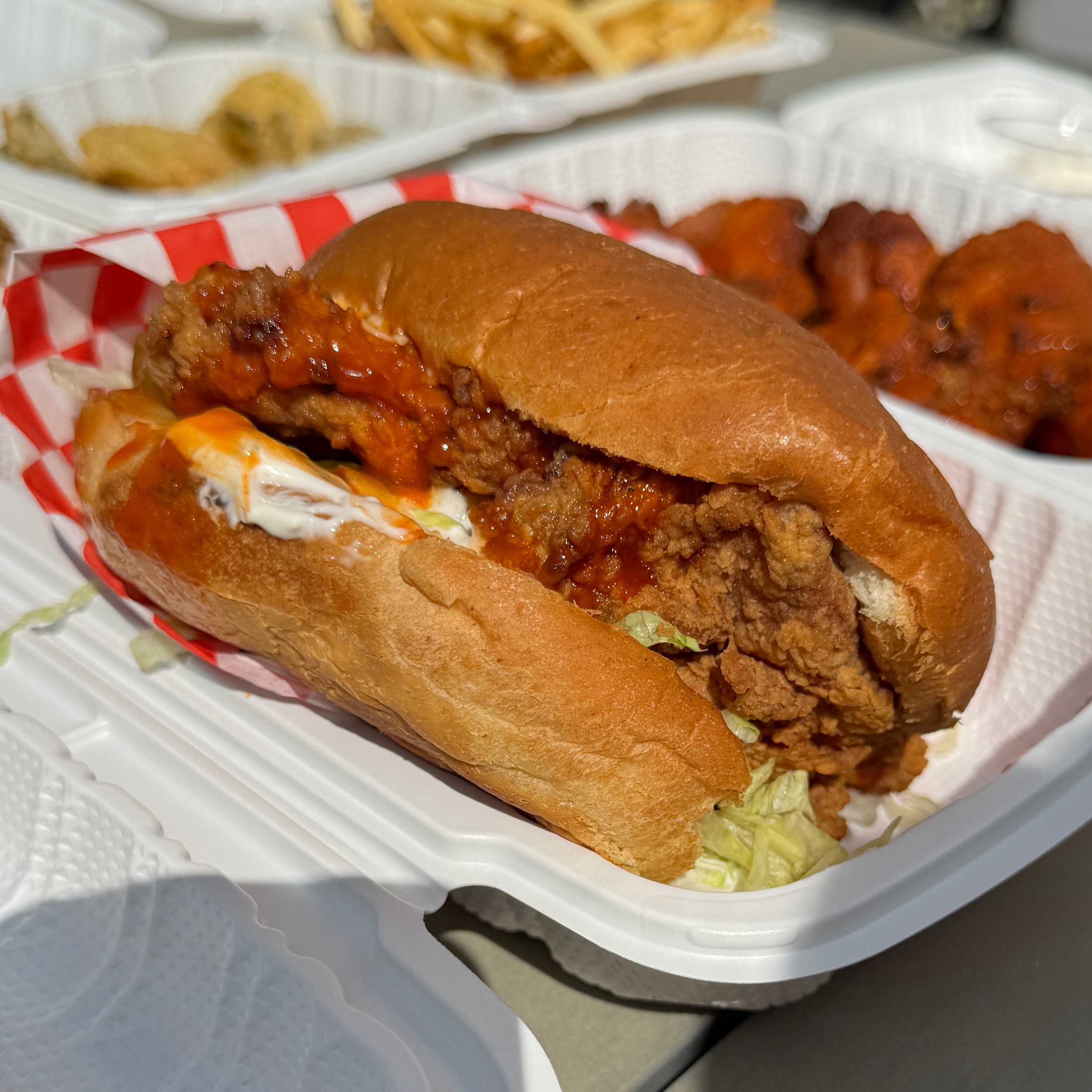 Fried Chicken Sandwich $12.25 at Fyrebird on #foodmento http://foodmento.com/place/15129