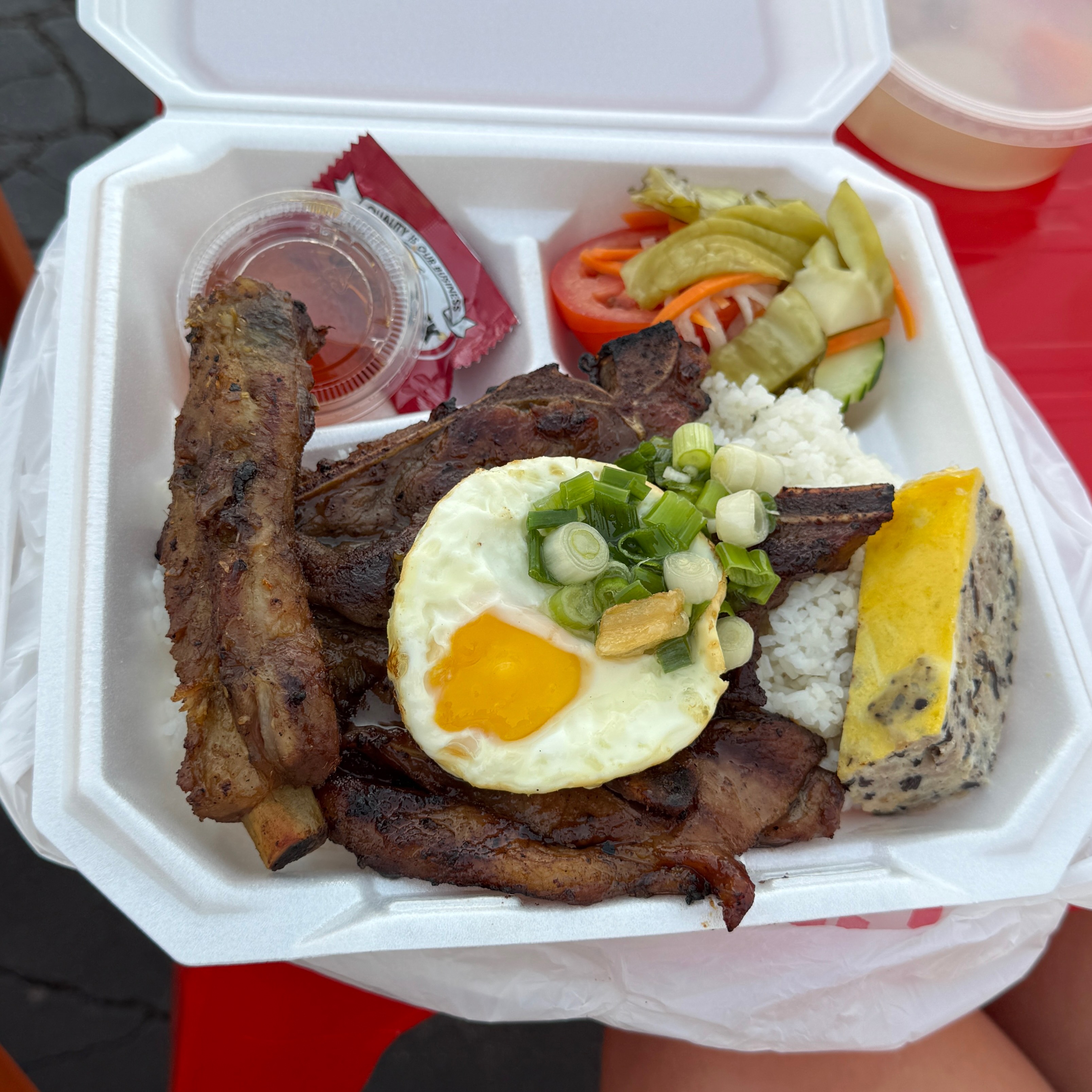 Com Tam Dac Biet (Pork Chop, Rib, Eggcake…) $16 on #foodmento http://foodmento.com/dish/59056