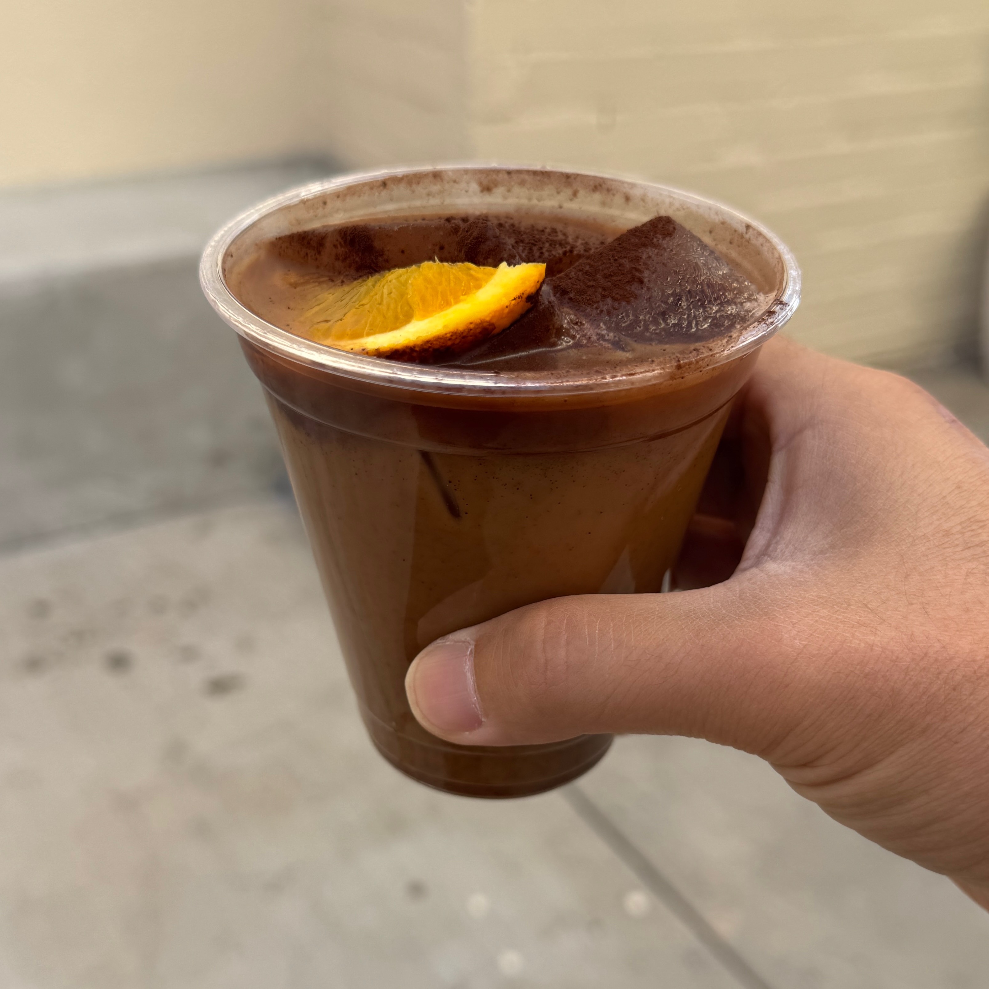 Orange Mocha $6.50 at Stagger Coffee on #foodmento http://foodmento.com/place/15250