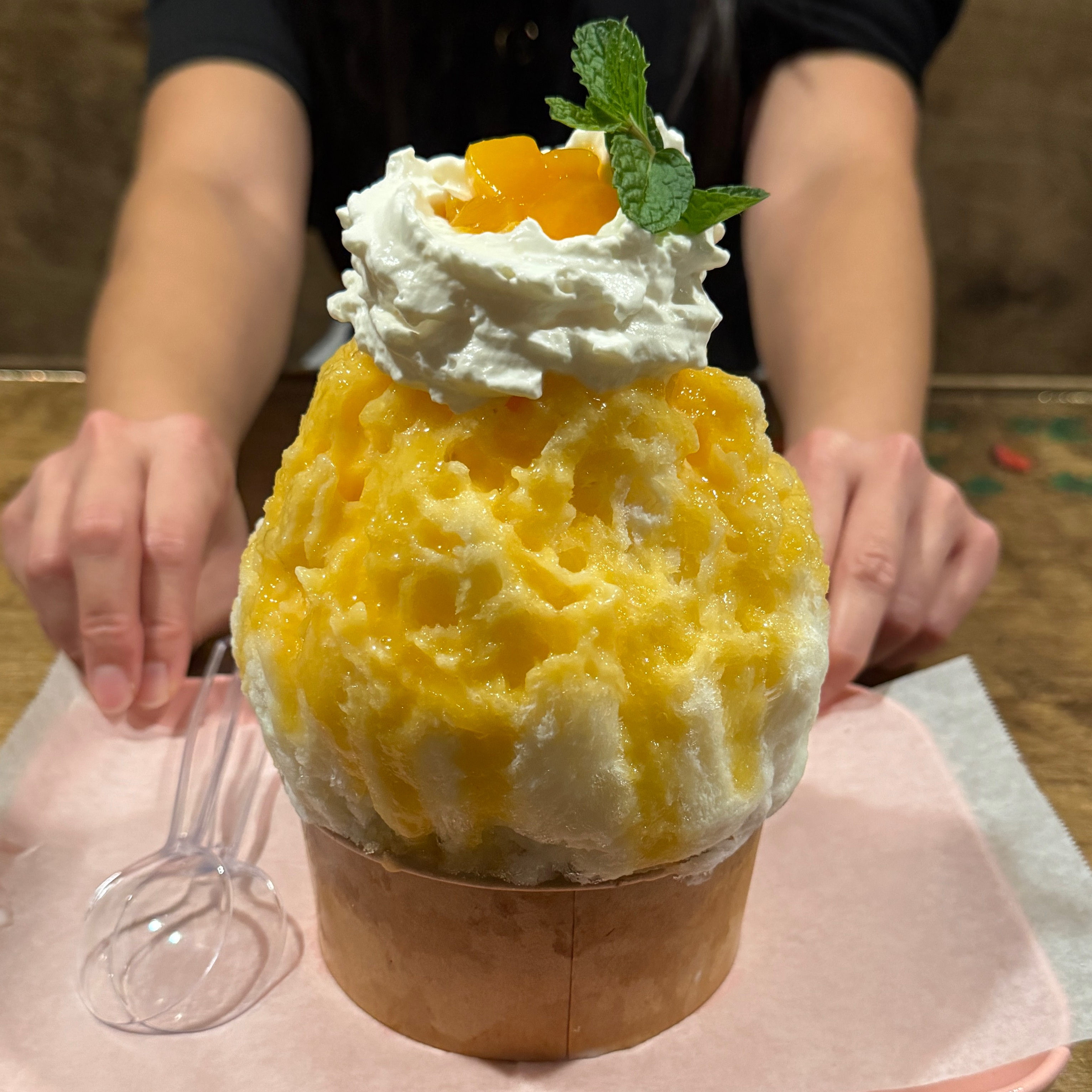 Amazake Peach Kakigori $15 at Ko-Li Bar on #foodmento http://foodmento.com/place/15257