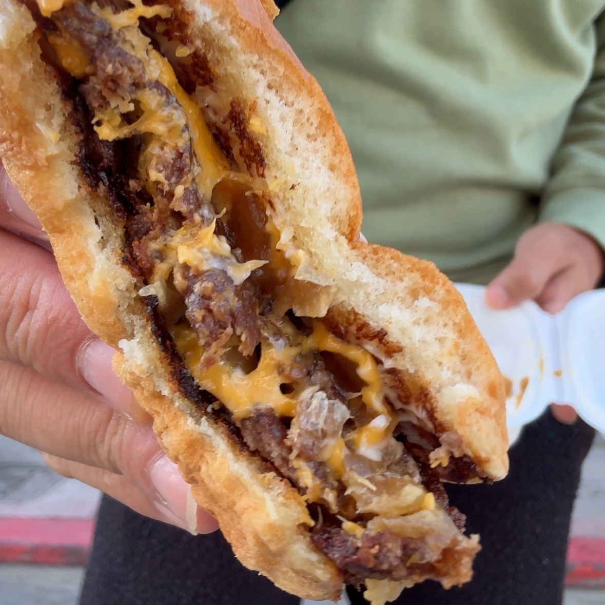 Dirty Flat Top Cheeseburger $8 at The Friendly on #foodmento http://foodmento.com/place/15262