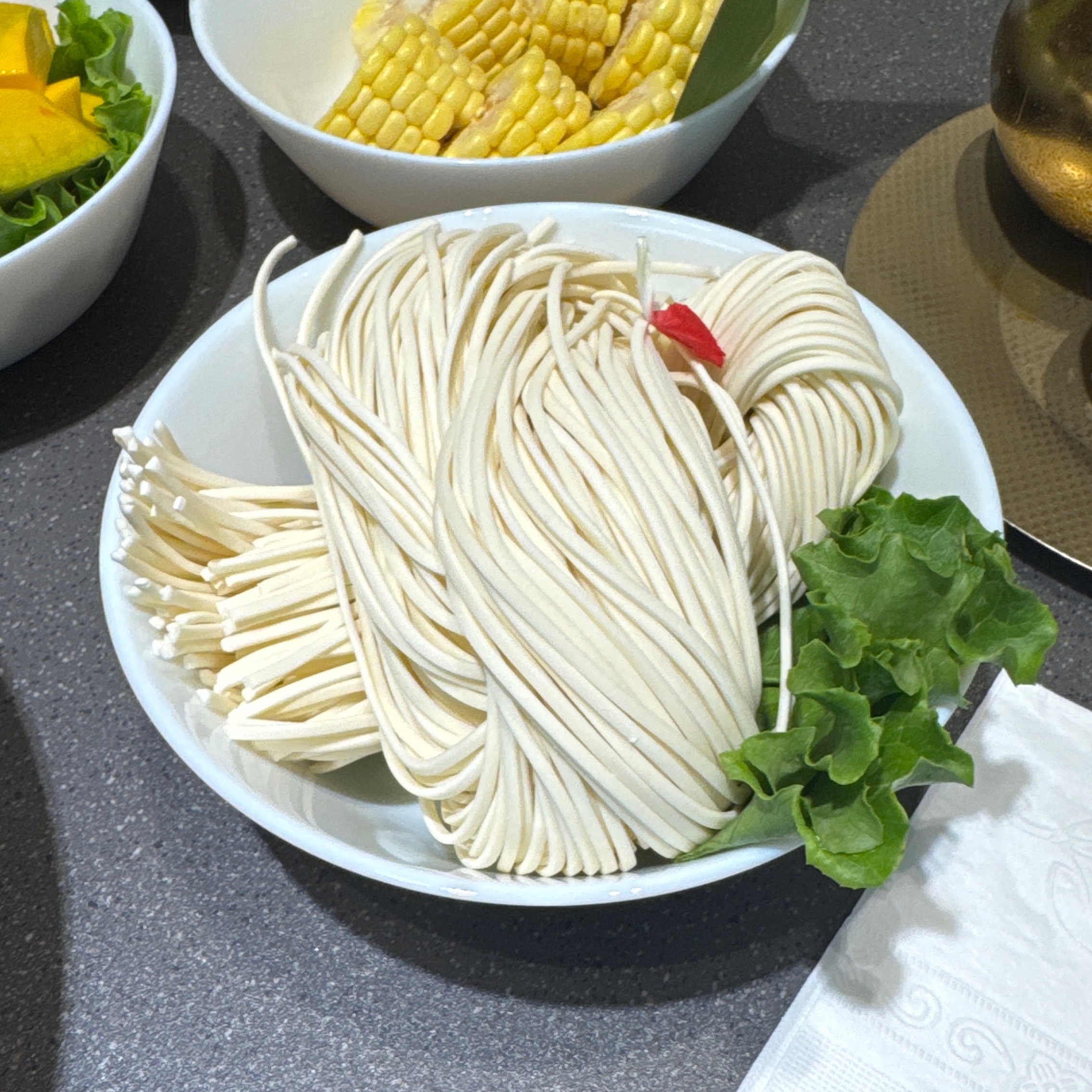 Noodle $4 at Nanshan Hot Pot (Bayside) on #foodmento http://foodmento.com/place/15271