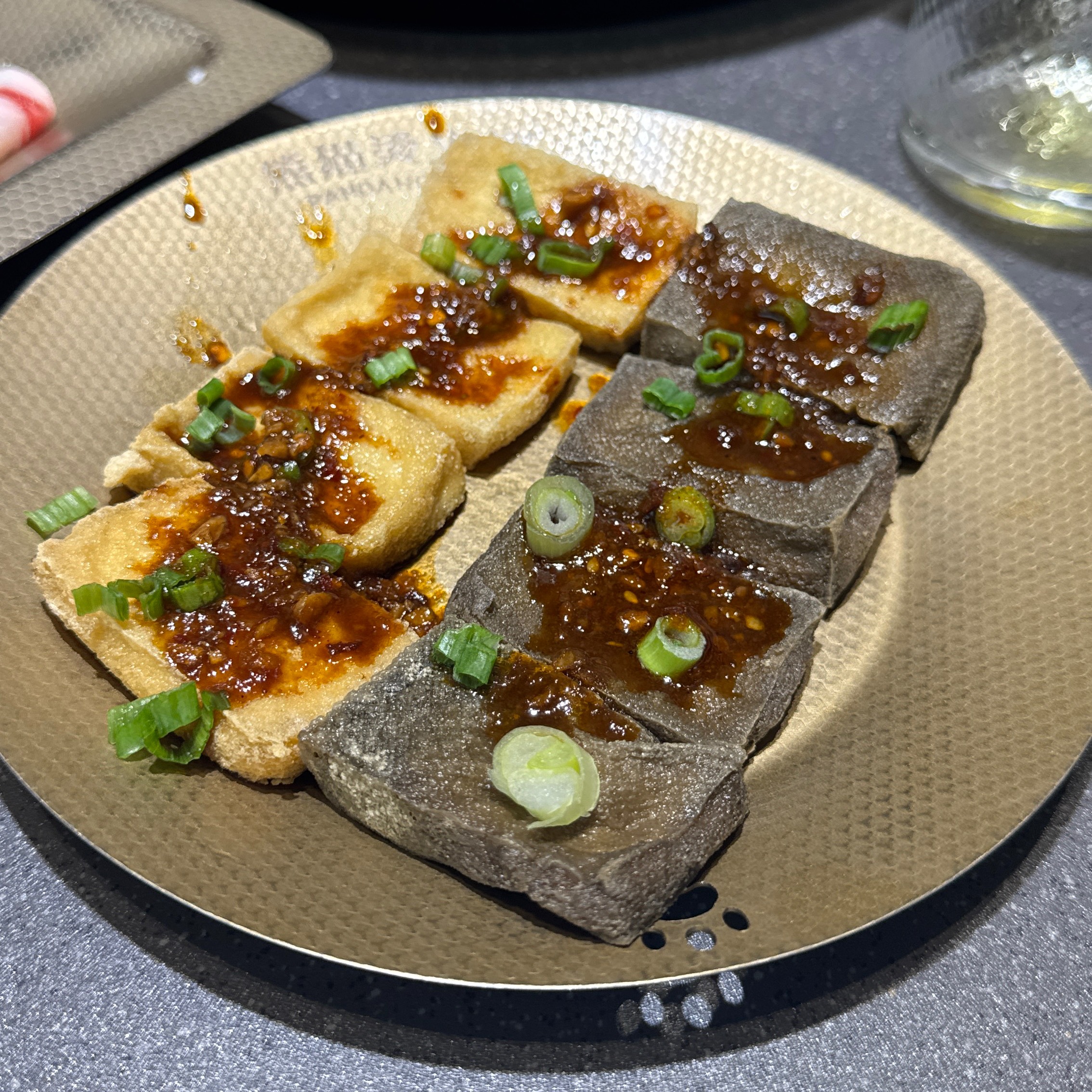 Fried Tofu $5.50 at Nanshan Hot Pot (Bayside) on #foodmento http://foodmento.com/place/15271