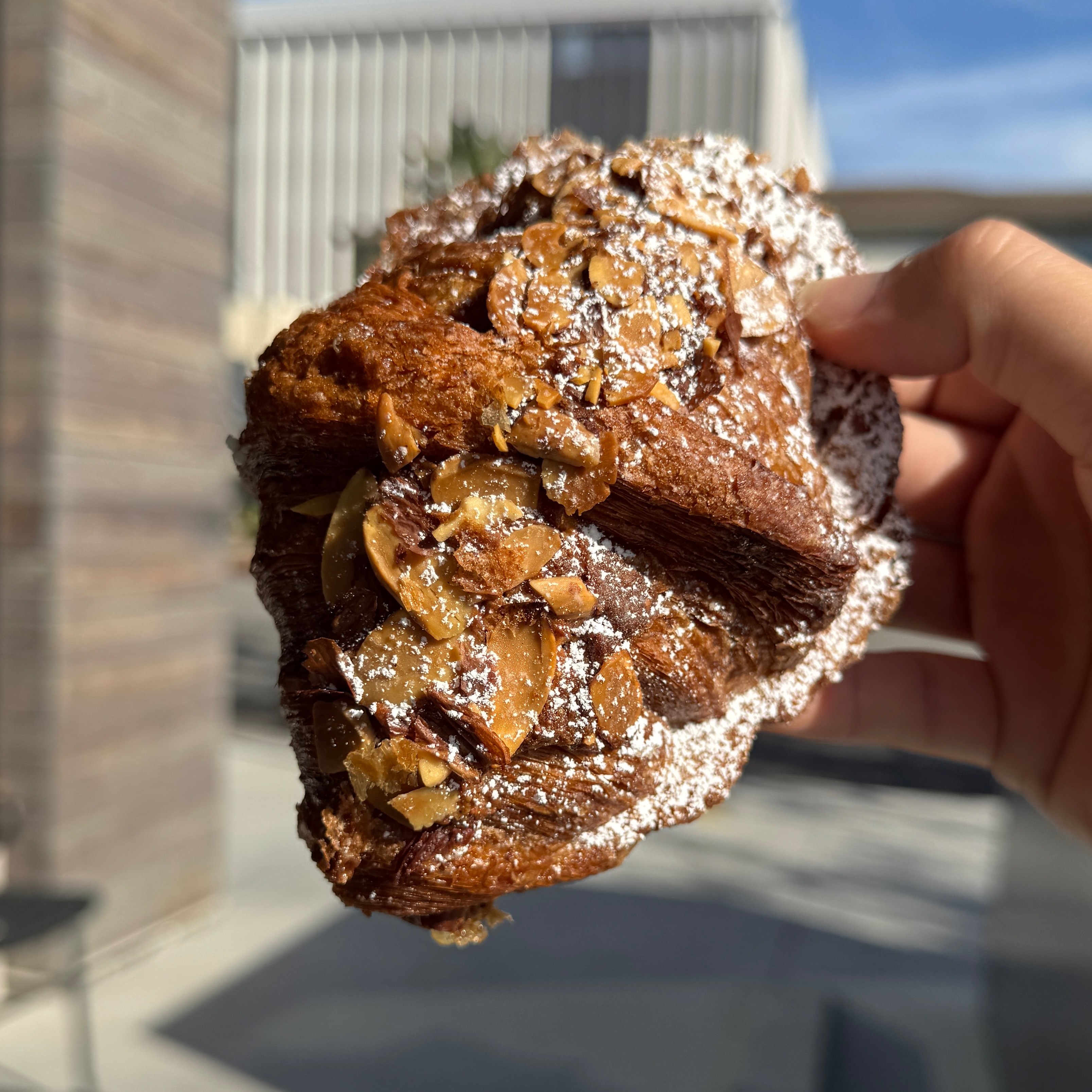 Almond Croissant $7 at Petitgrain Boulangerie on #foodmento http://foodmento.com/place/15303
