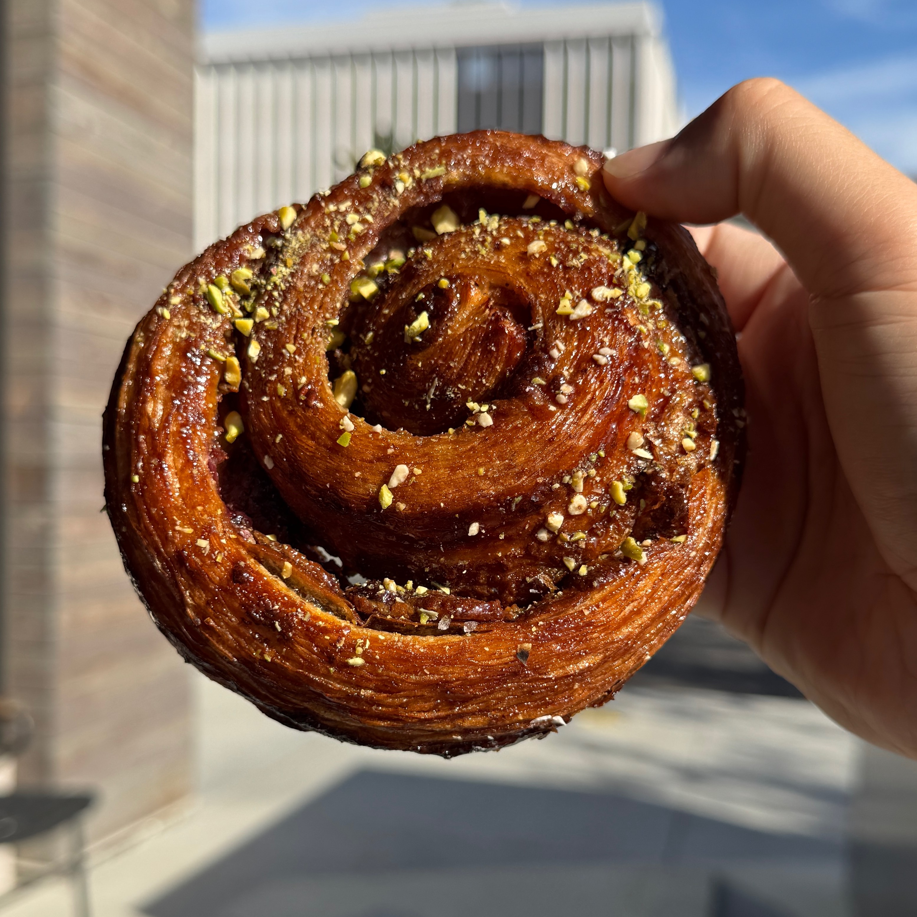 Pistachio Croissant $6 at Petitgrain Boulangerie on #foodmento http://foodmento.com/place/15303