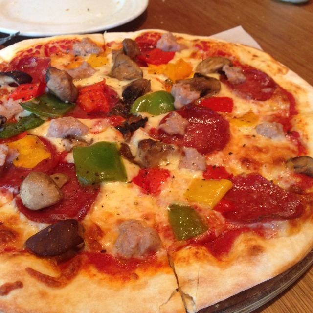 Pizza Rustica (Italian Sausage, Pepperoni,...) at Prego on #foodmento http://foodmento.com/place/1533