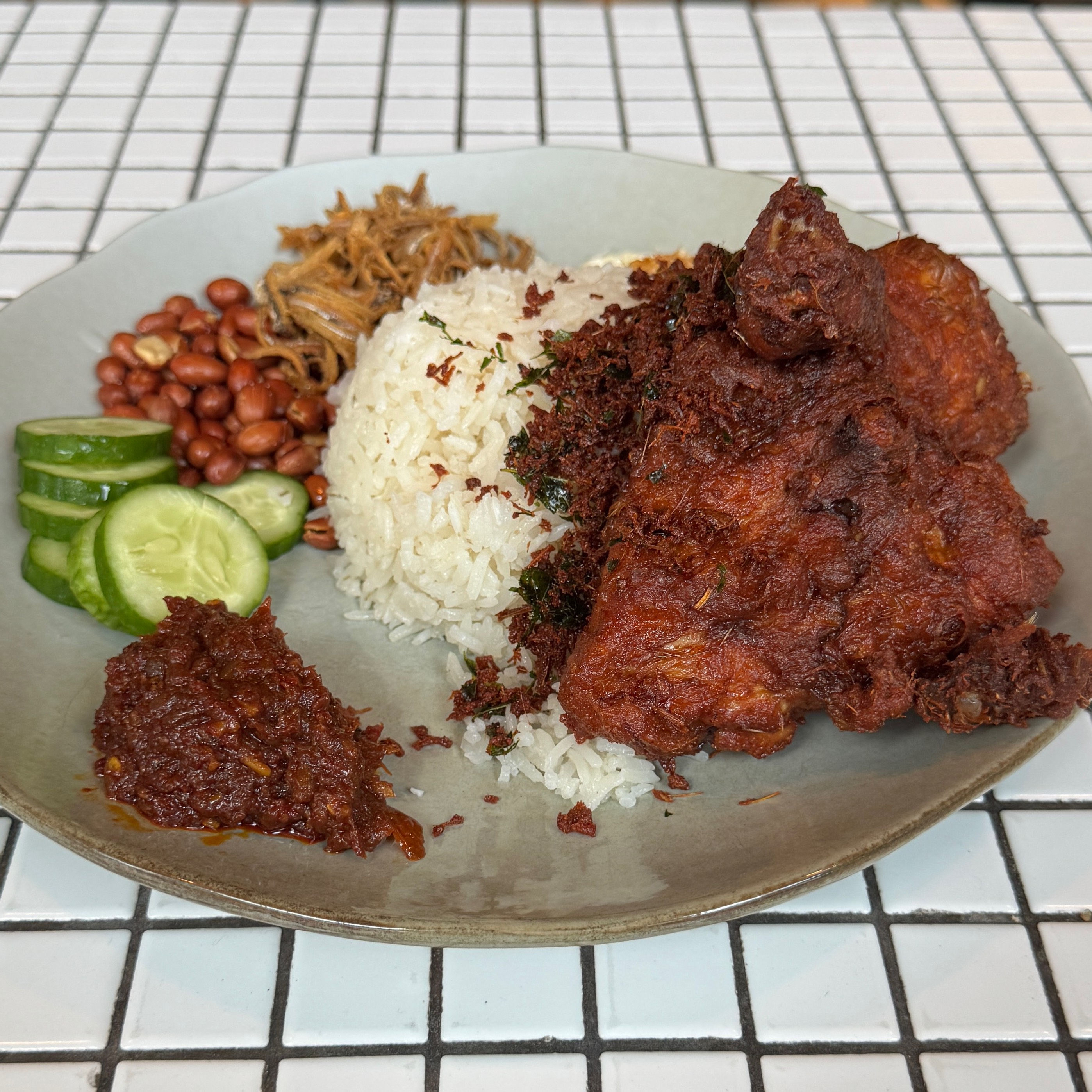Ayam Goreng Berempah Nasi Lemak $21 at The Coconut Club on #foodmento http://foodmento.com/place/15348