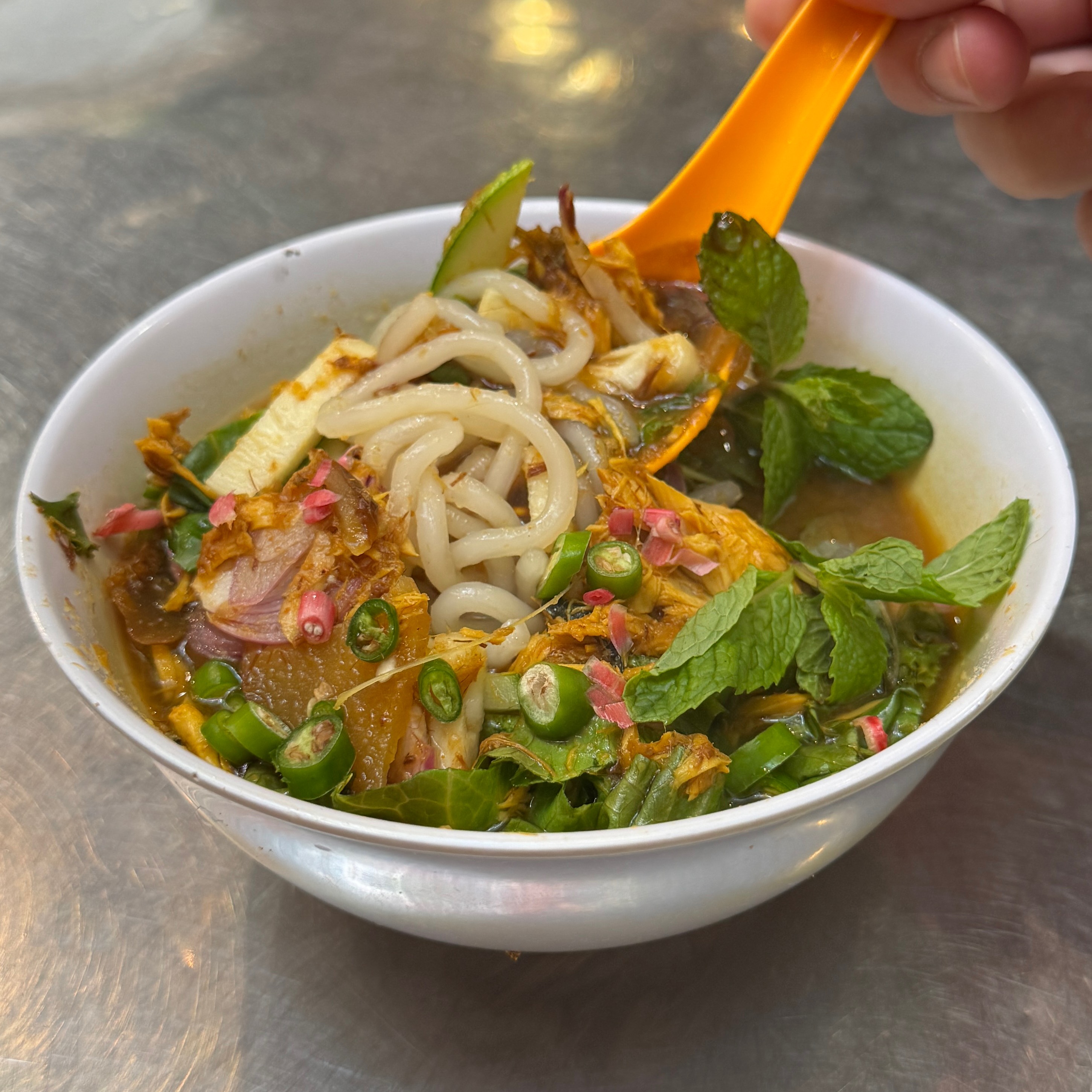 Laksa $7.50 at Moh Teng Pheow Nyonya Koay on #foodmento http://foodmento.com/place/15351