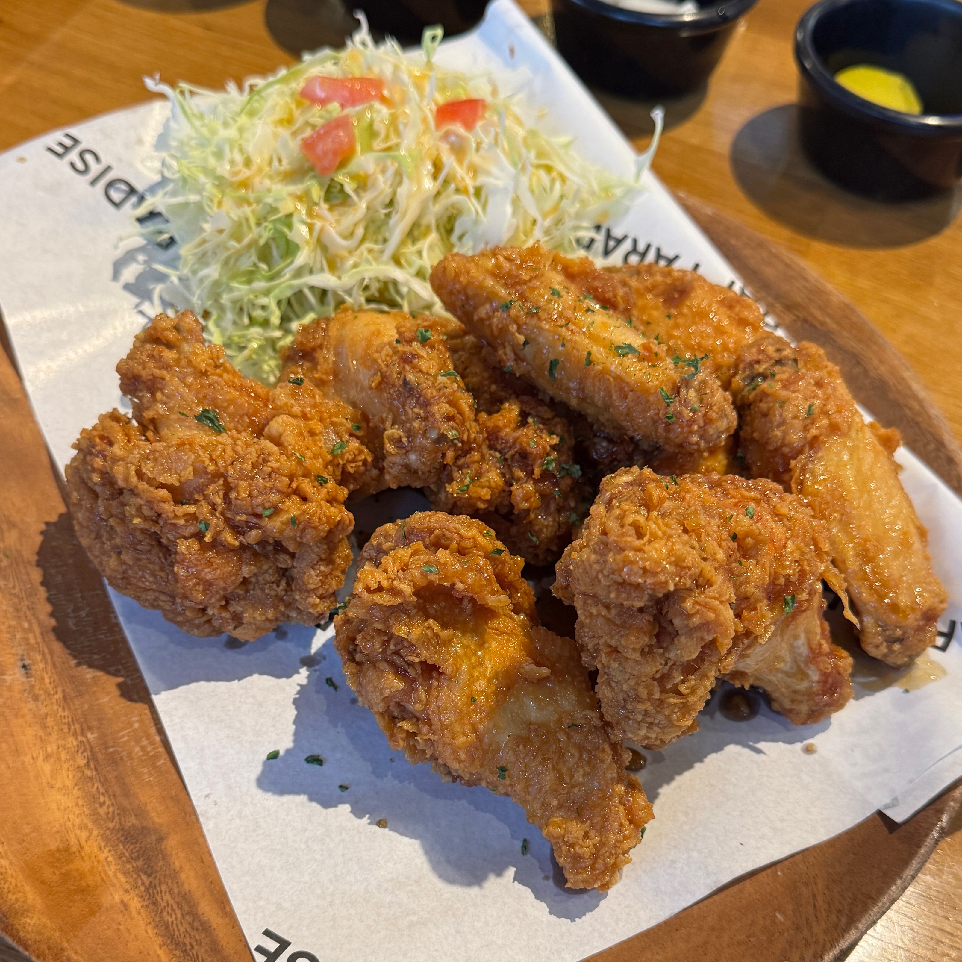 Soy Garlic Fried Chicken Wings $23 10 Pc at KIMBAP PARADISE on #foodmento http://foodmento.com/place/15434