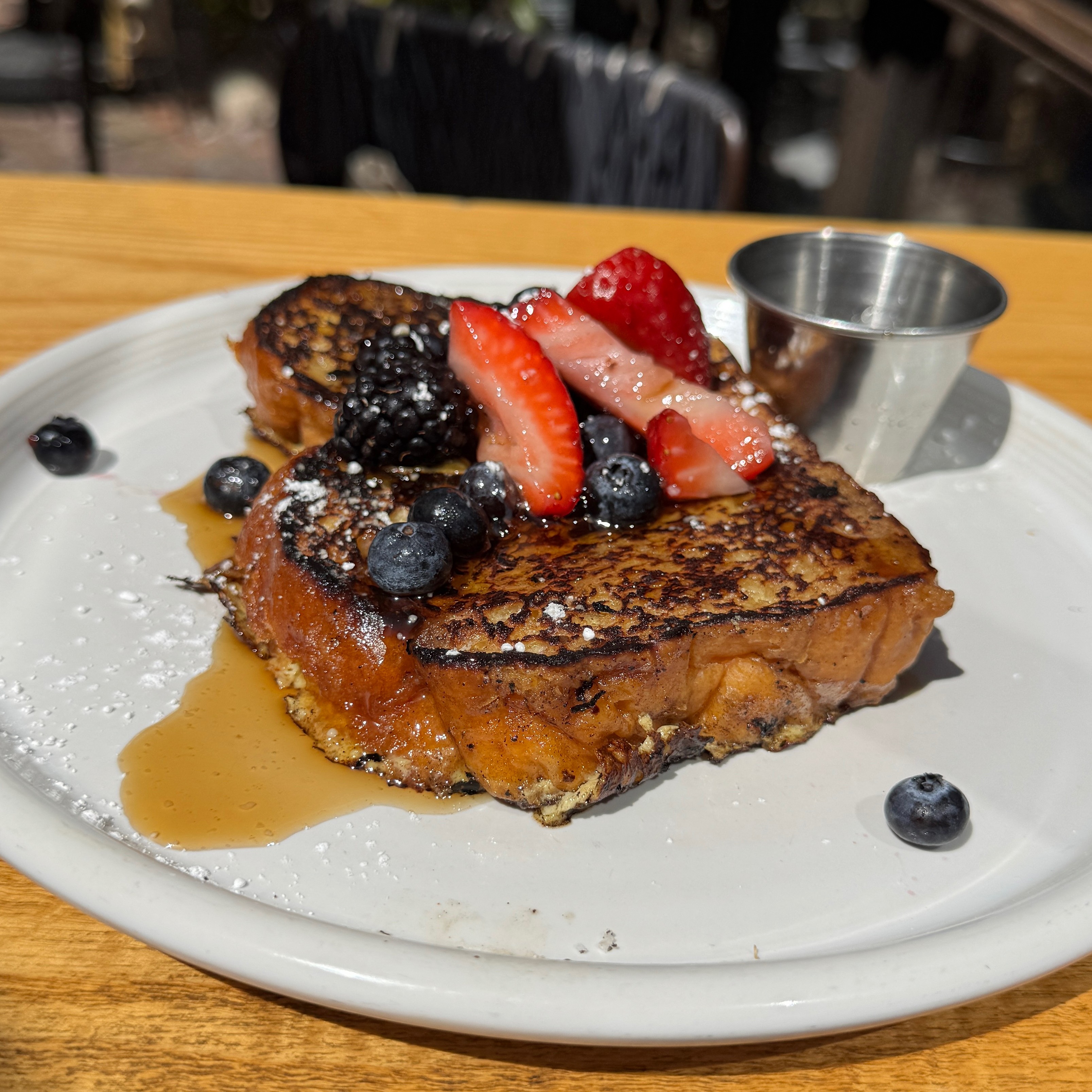Brioche French Toast $16 at Zinqué (Zinque) on #foodmento http://foodmento.com/place/15436