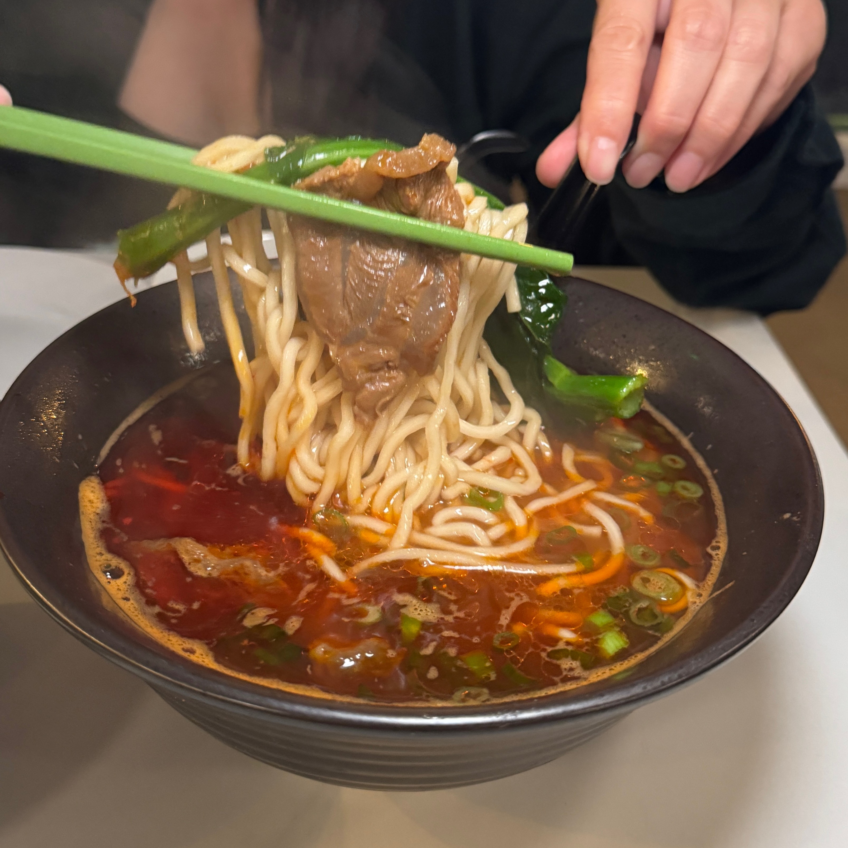 Mike's Spicy Beef Noodle Soup $17 from mala class on #foodmento http://foodmento.com/dish/60033
