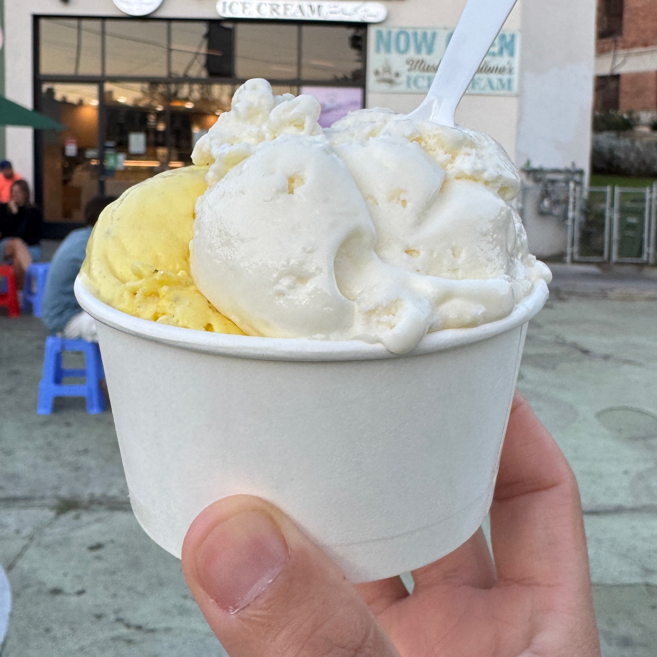 Creamy Rose Water Ice Cream $7 on #foodmento http://foodmento.com/dish/60297