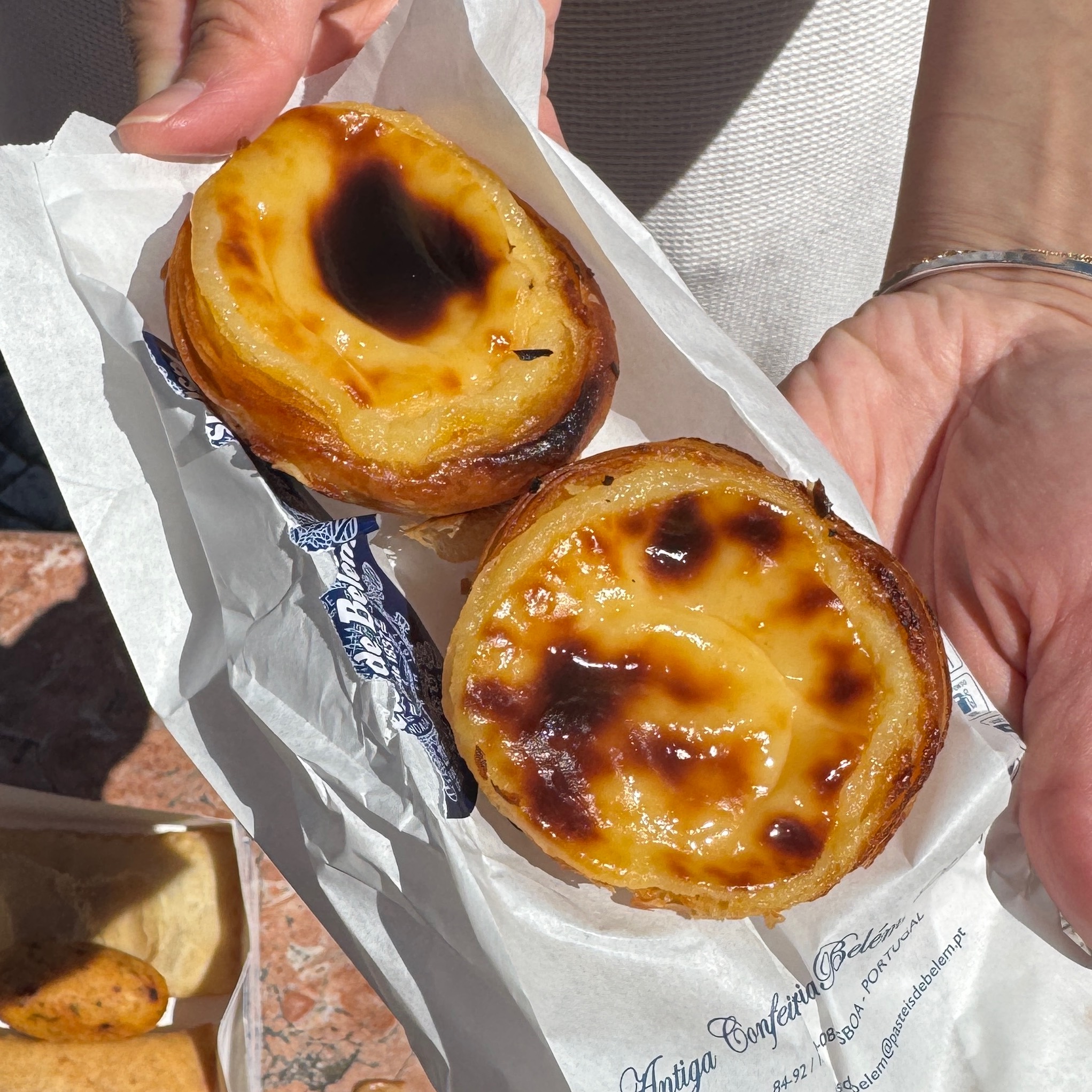 Egg Tart $1.50 at Pastéis de Belém (Pasteis de Belem) on #foodmento http://foodmento.com/place/15488
