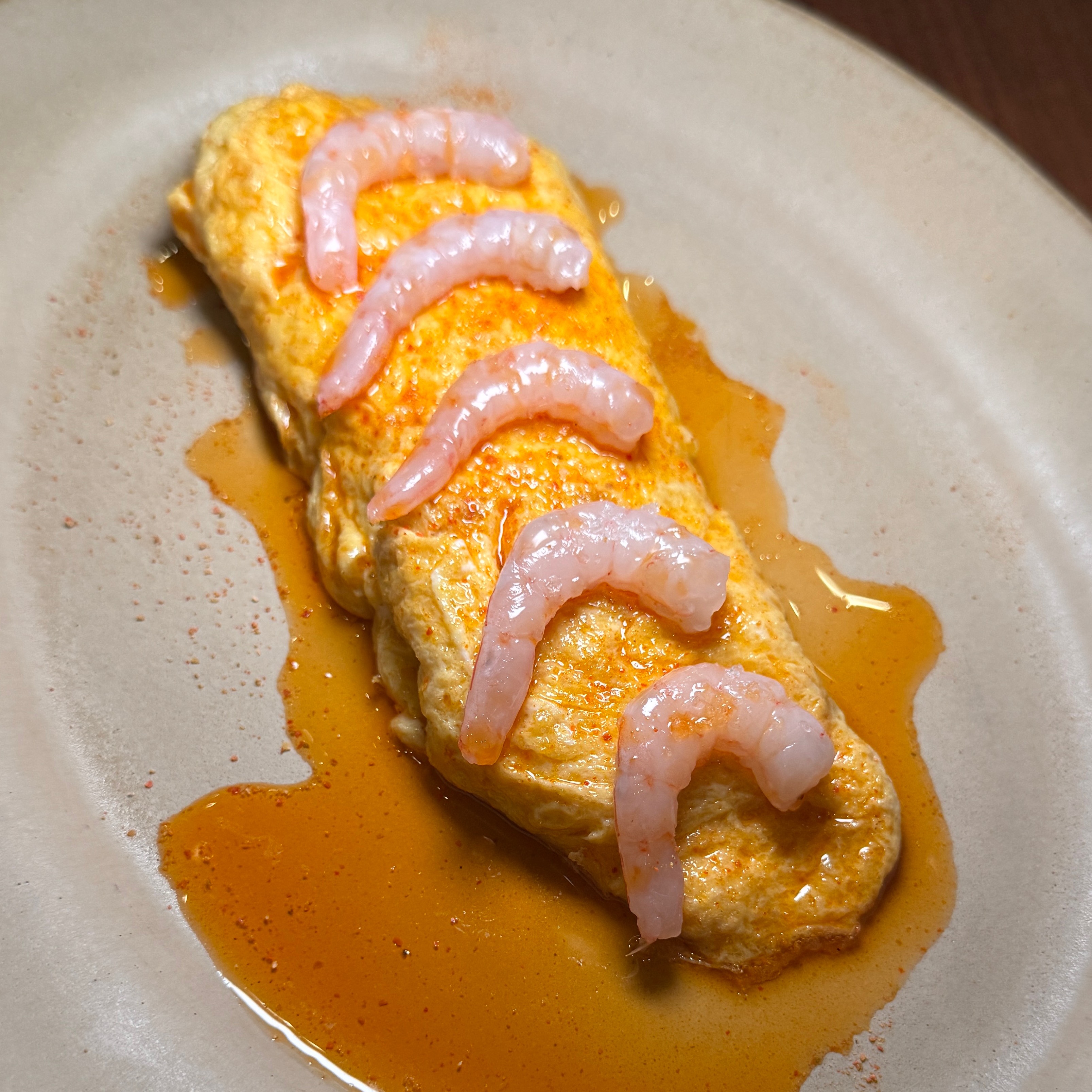 Shrimp Omelet $16 at Mito on #foodmento http://foodmento.com/place/15514