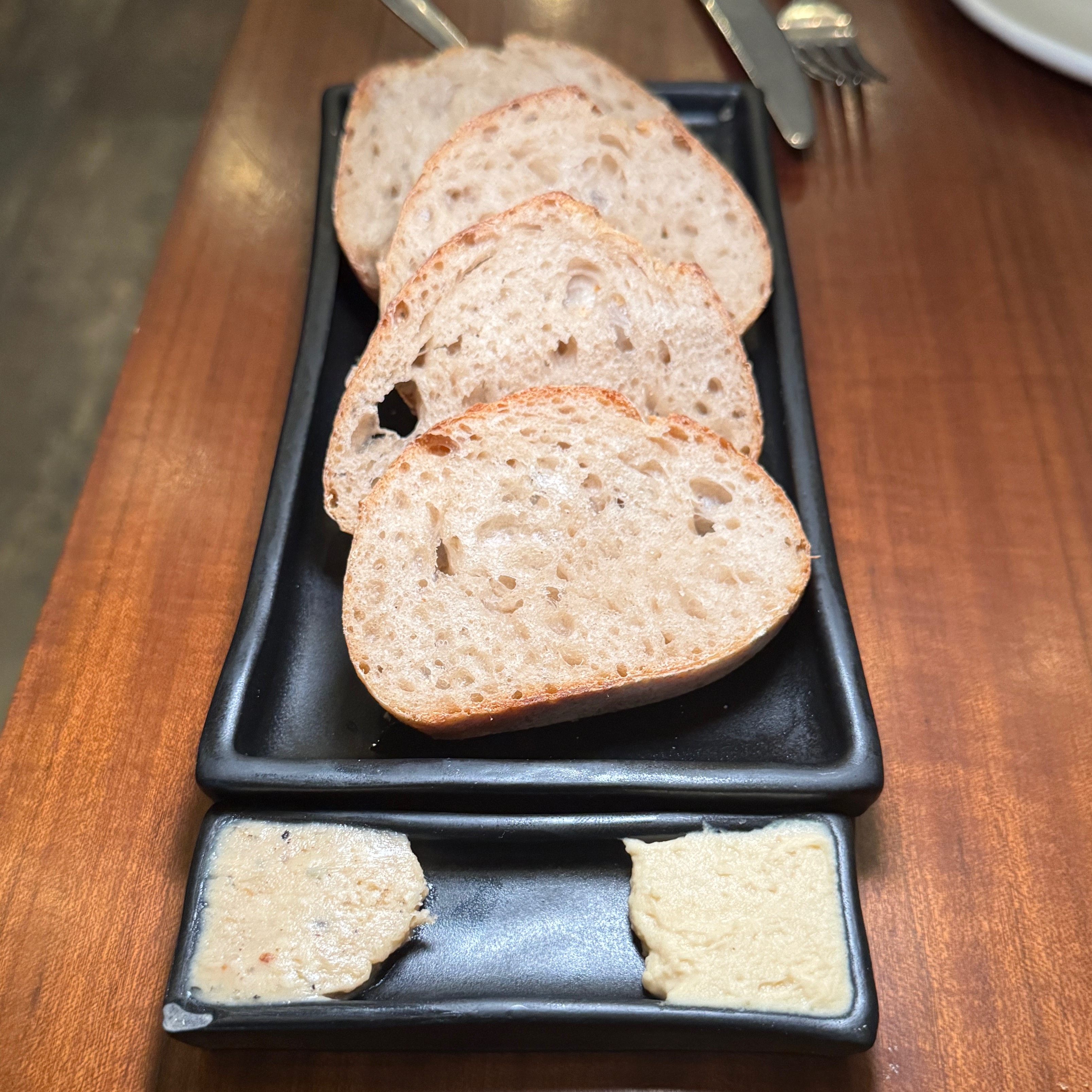 Sourdough Bread & Butter $5 at Mito on #foodmento http://foodmento.com/place/15514