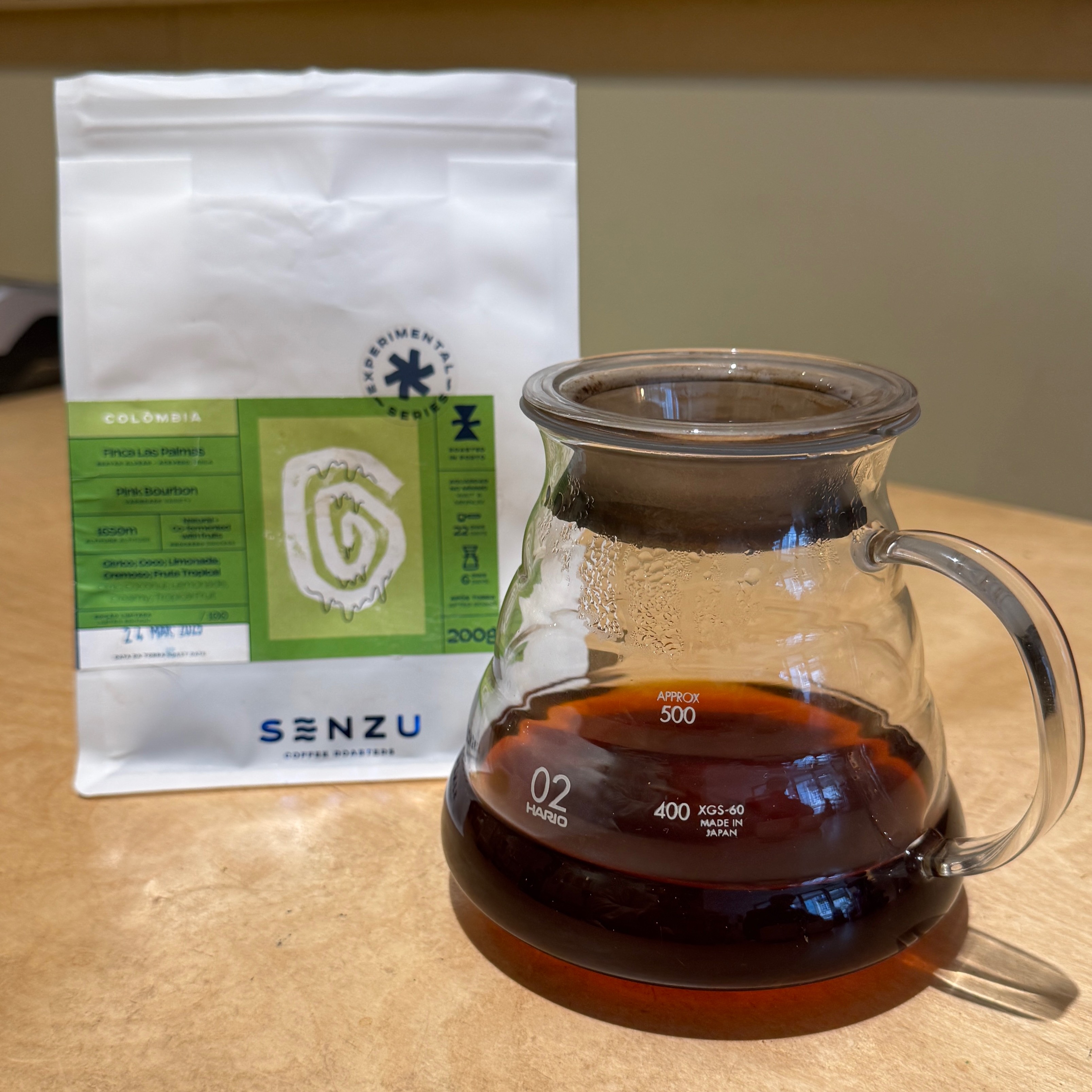 V60 Pour Over Coffee (self, Colombia finca palmas, coconut) $5.50 at Senzu Coffee Roasters on #foodmento http://foodmento.com/place/15523