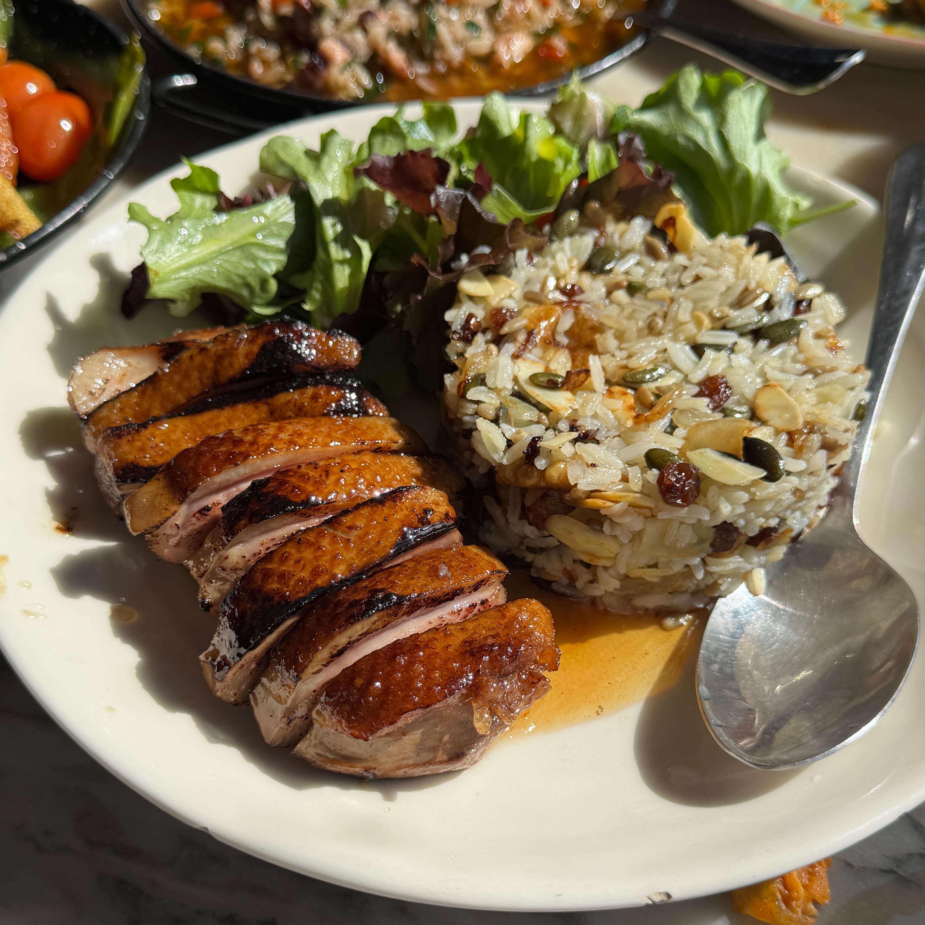 Peito de Pato Braseado (Duck) $16 at Mestrias Tasca Nova on #foodmento http://foodmento.com/place/15529