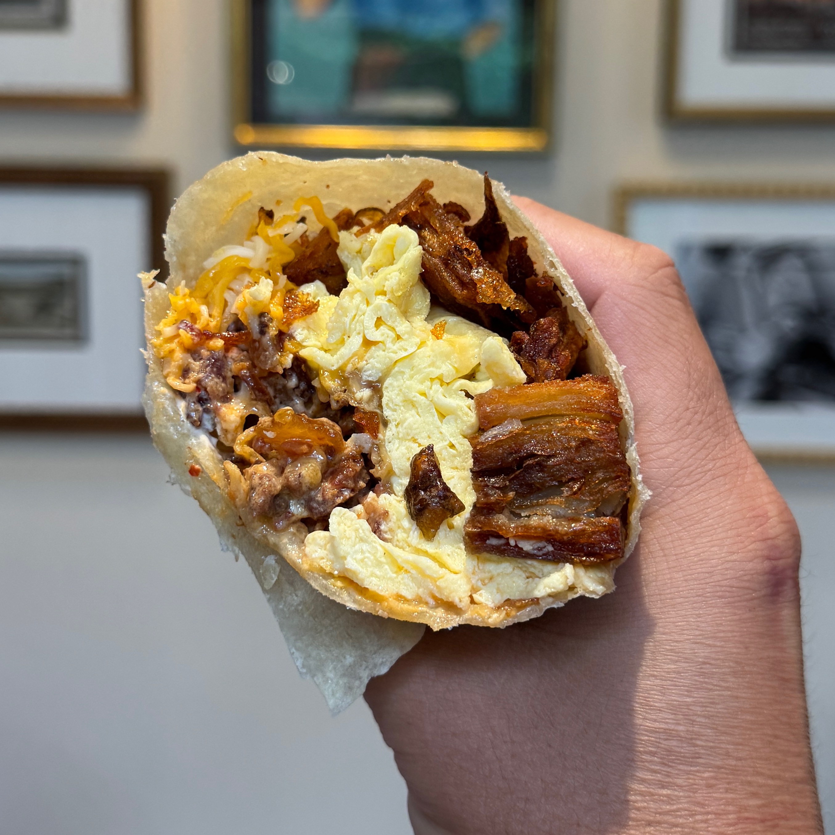 Basic Bae-con (Breakfast Burrito) $17 at bbad (breakfast burrito all day) on #foodmento http://foodmento.com/place/15544