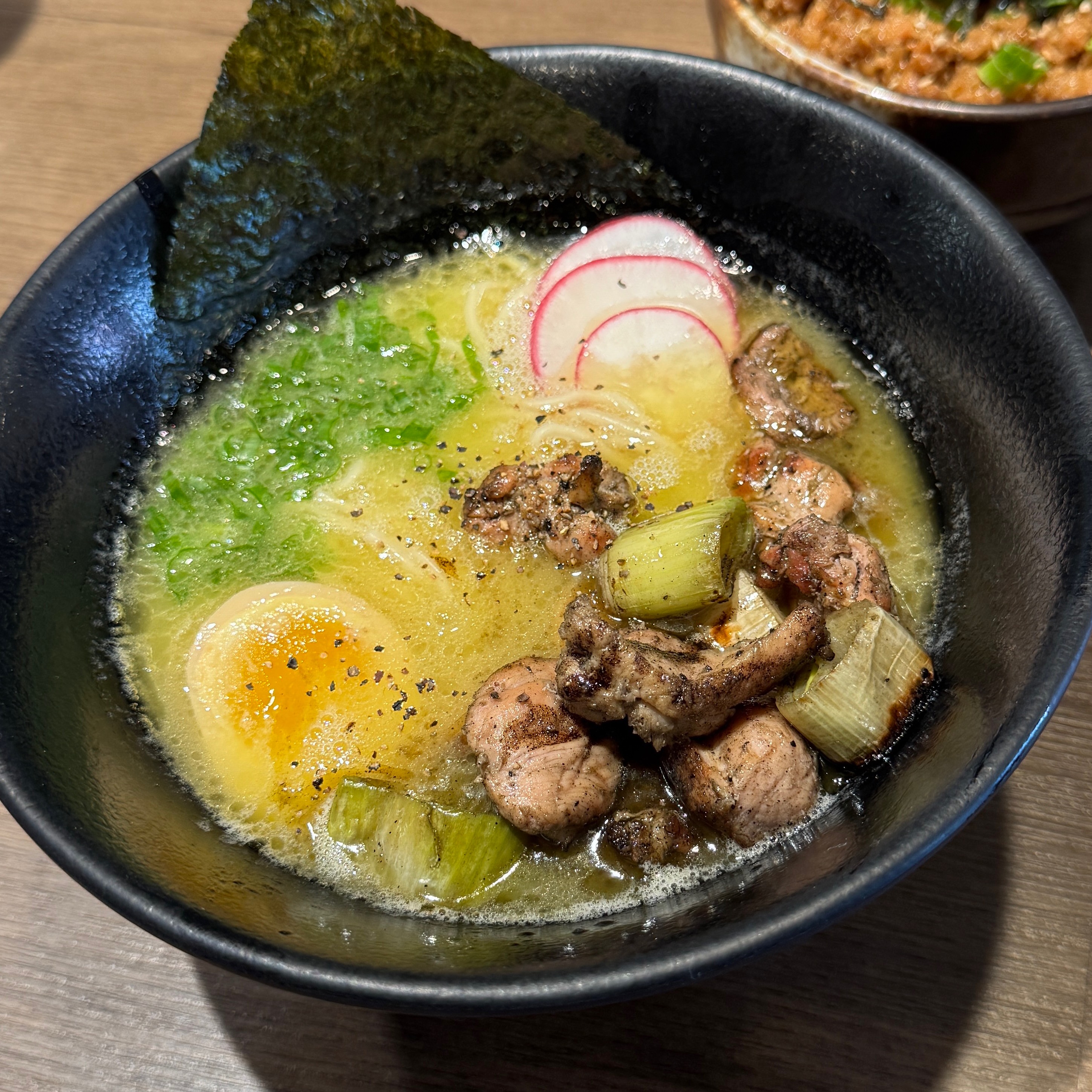 Japanese BBQ Chicken Ramen $21 at Torisoba Sumiya on #foodmento http://foodmento.com/place/15562