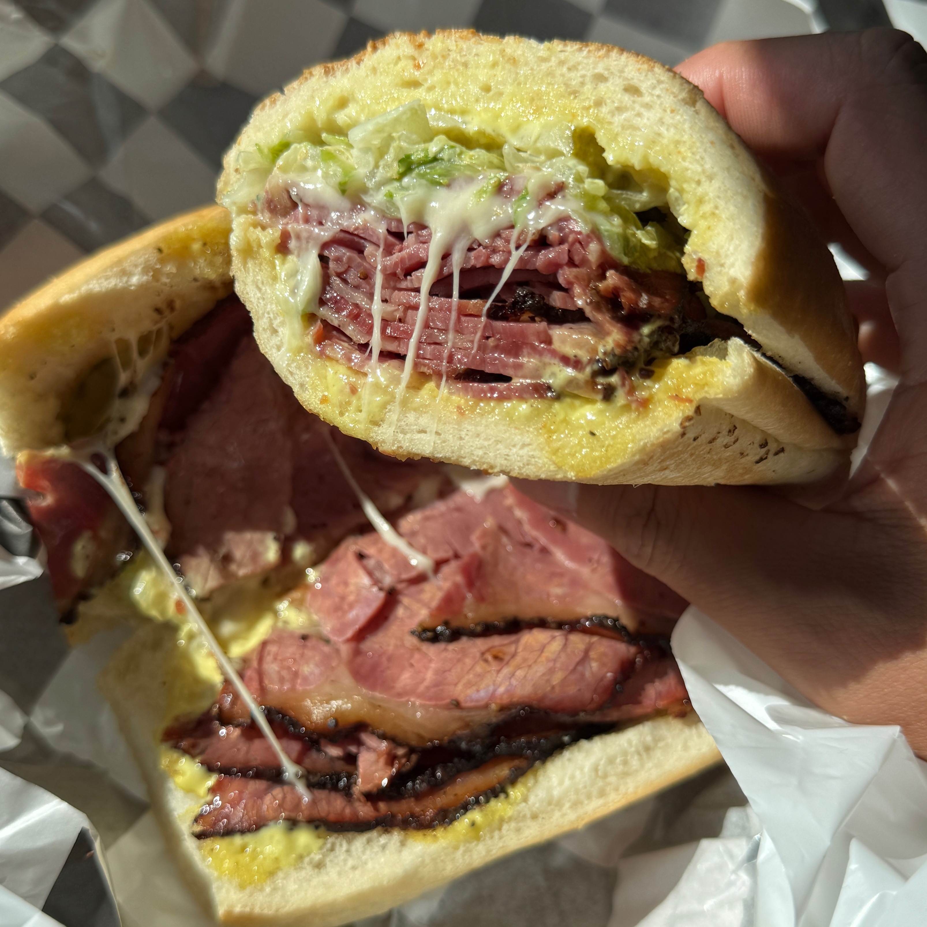 Brisket Pastrami Rayz Way $18 at Corner Market on #foodmento http://foodmento.com/place/15586