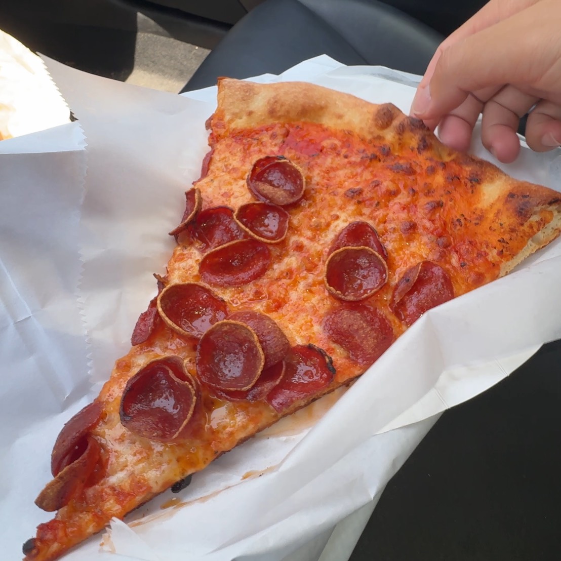 Pepperoni Pizza Slice $5.25 on #foodmento http://foodmento.com/dish/60635