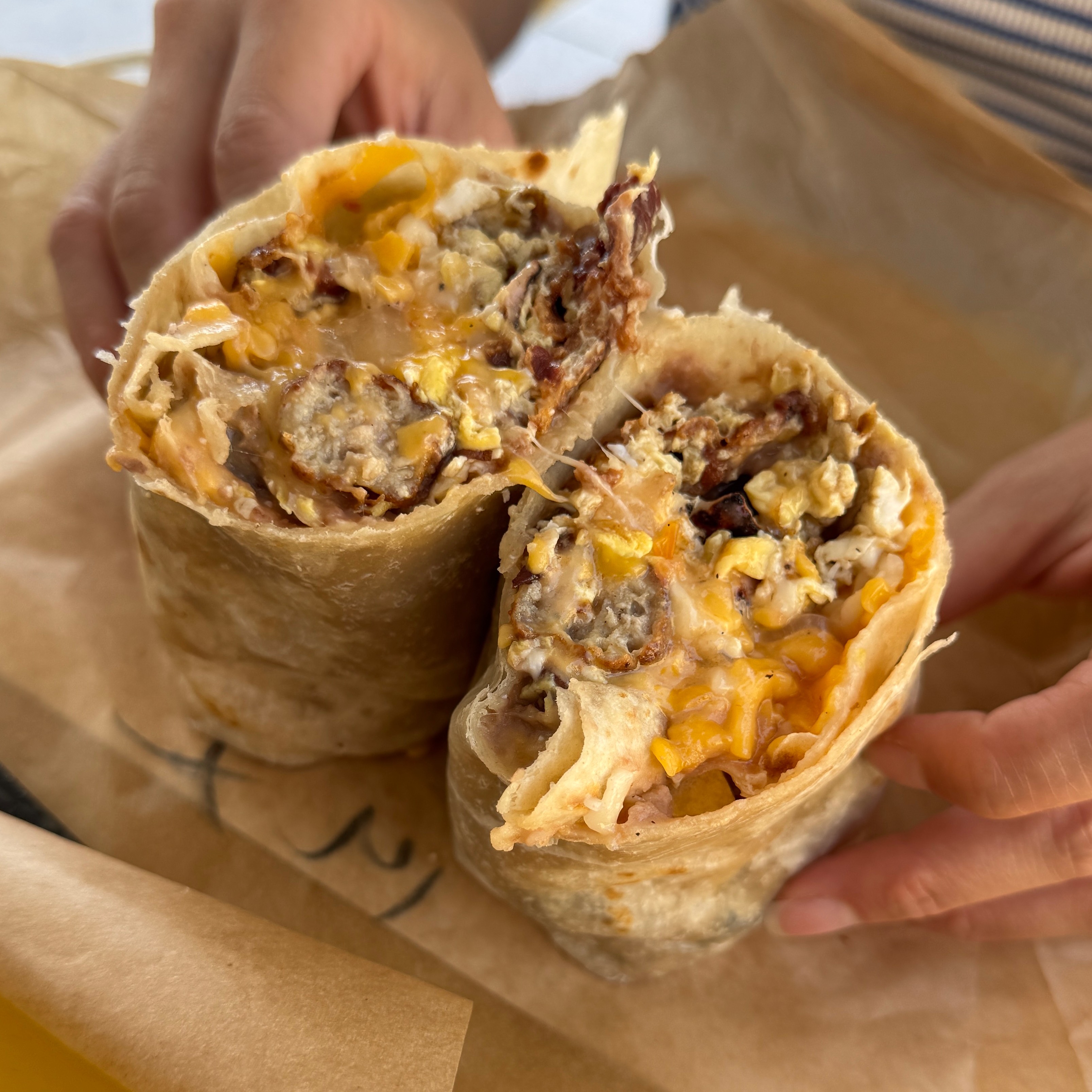 Breakfast Burrito $10 from Pepe's Finest Mexican Food on #foodmento http://foodmento.com/dish/60708
