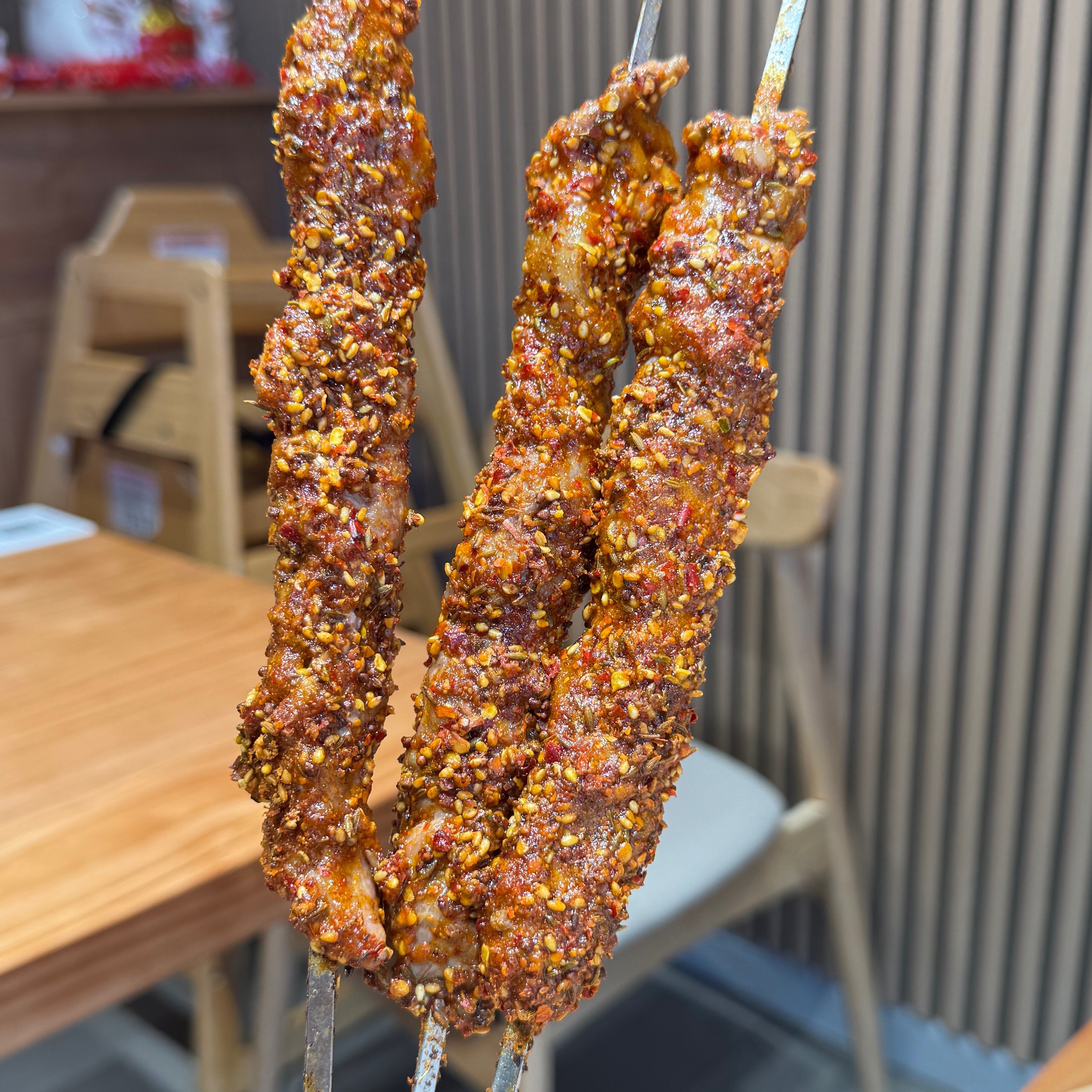 Lamb Skewers $13 at M JOY 大美乐羊排饭 - San Gabriel on #foodmento http://foodmento.com/place/15619