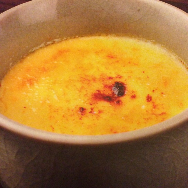 Homemade Egg Pudding at Tsukada Nojo 塚田農場 Japanese "Bijin Nabe" Restaurant on #foodmento http://foodmento.com/place/1567