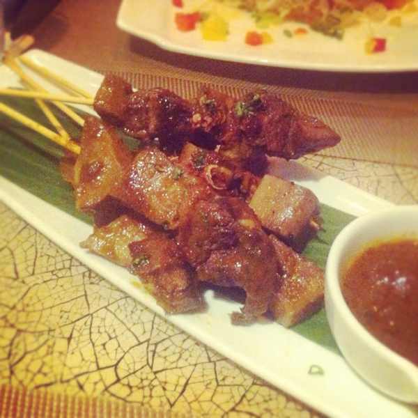 Sate Padang Lidah Sapi Beef Tongue Satay At The Moluccas