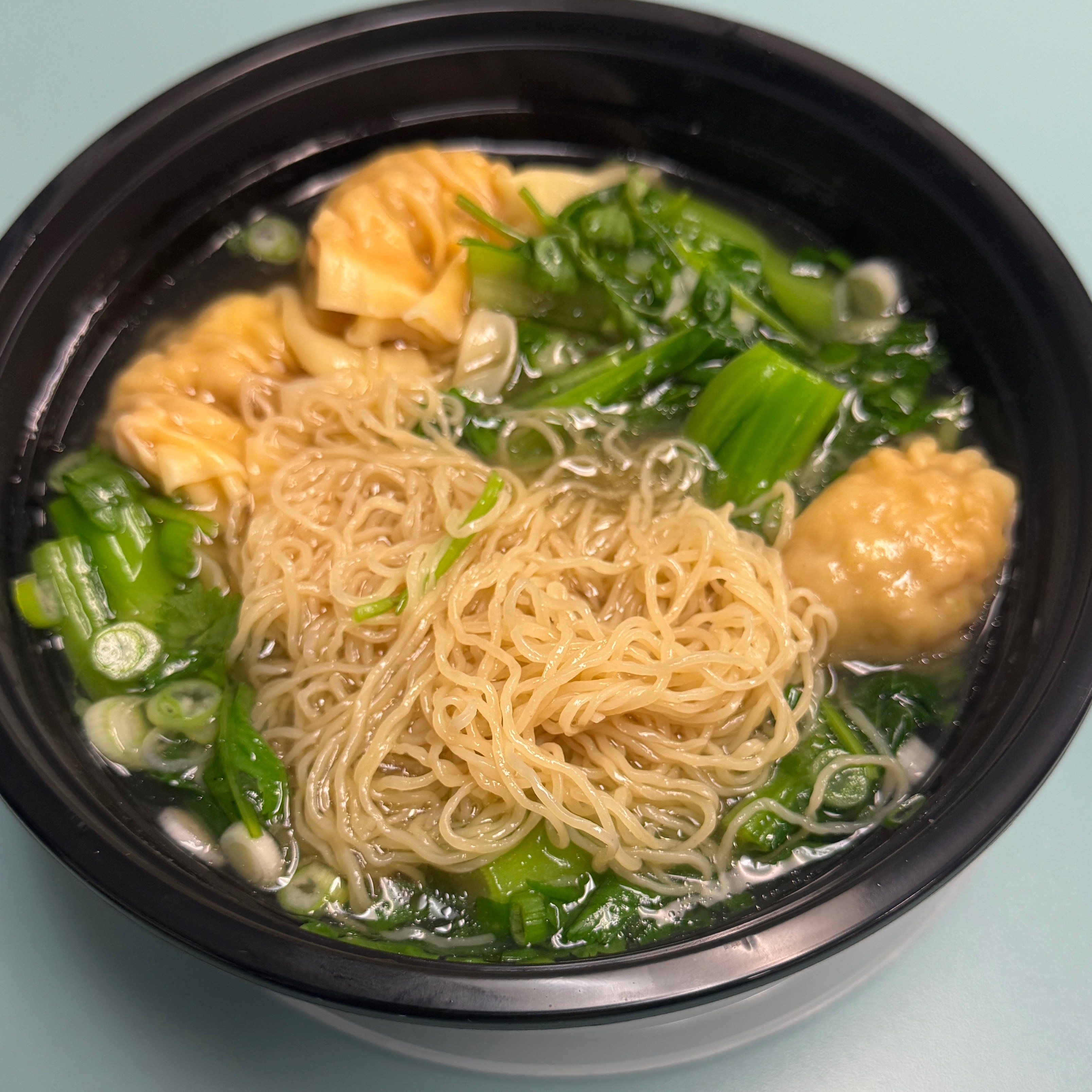 Shrimp Wonton Noodle Soup $12 at Hong coffee & Bakery on #foodmento http://foodmento.com/place/15797