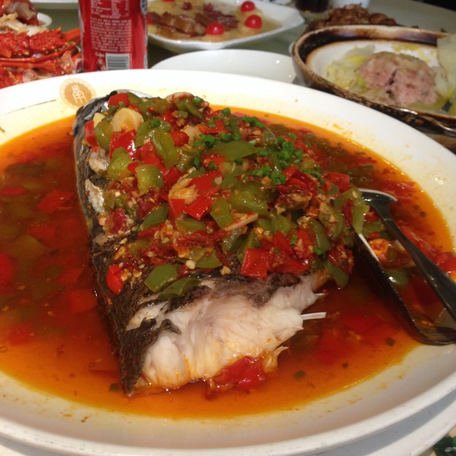 Qiandao Lake Fish Head in Chilli Sauce from 南伶酒家 Nanling Restaurant on #foodmento http://foodmento.com/dish/5892