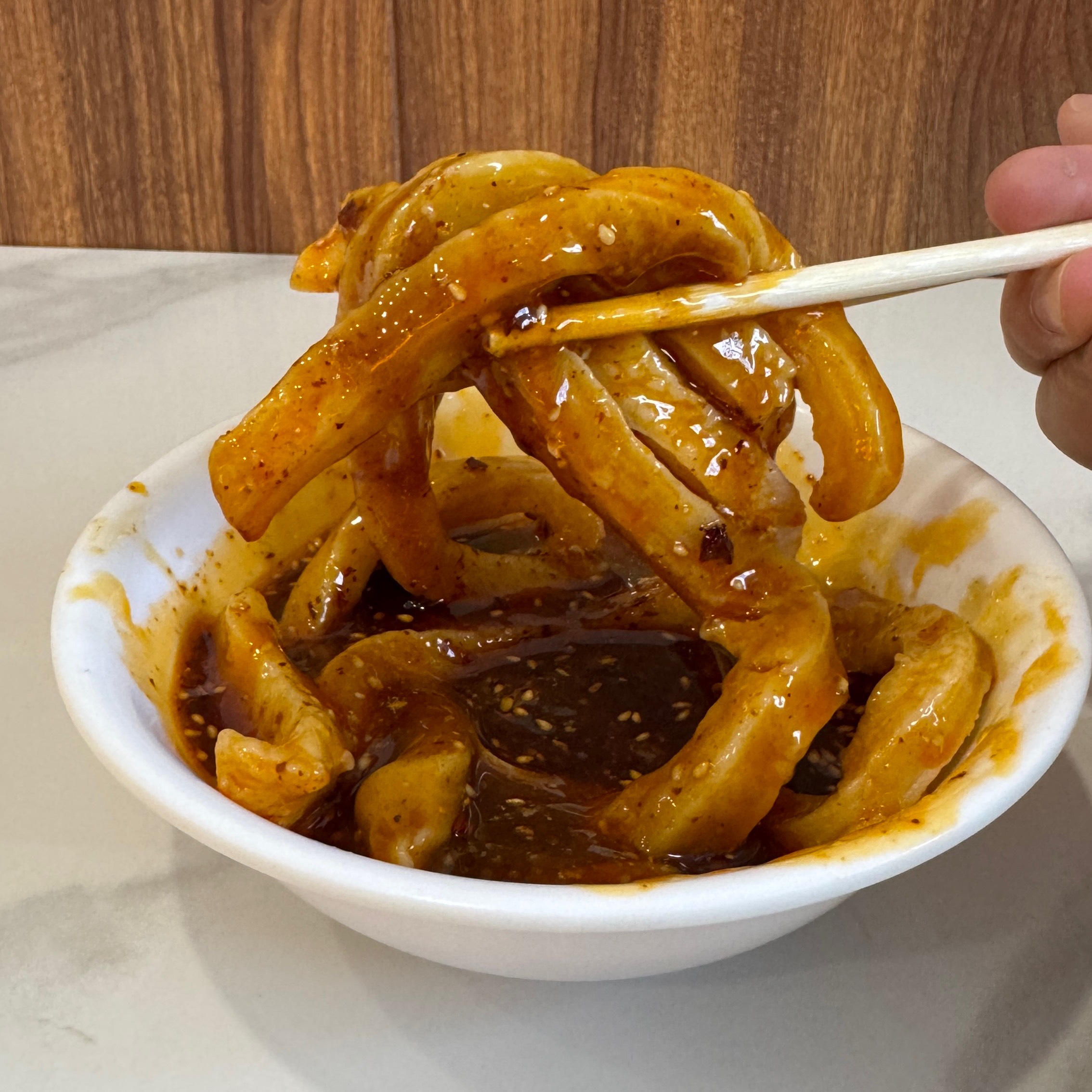 Sweet Water Noodles Y10 at Dongzikou Zhanglao'er Bean Jelly (Wuhou Shrine Direct Selling Store) on #foodmento http://foodmento.com/place/15902