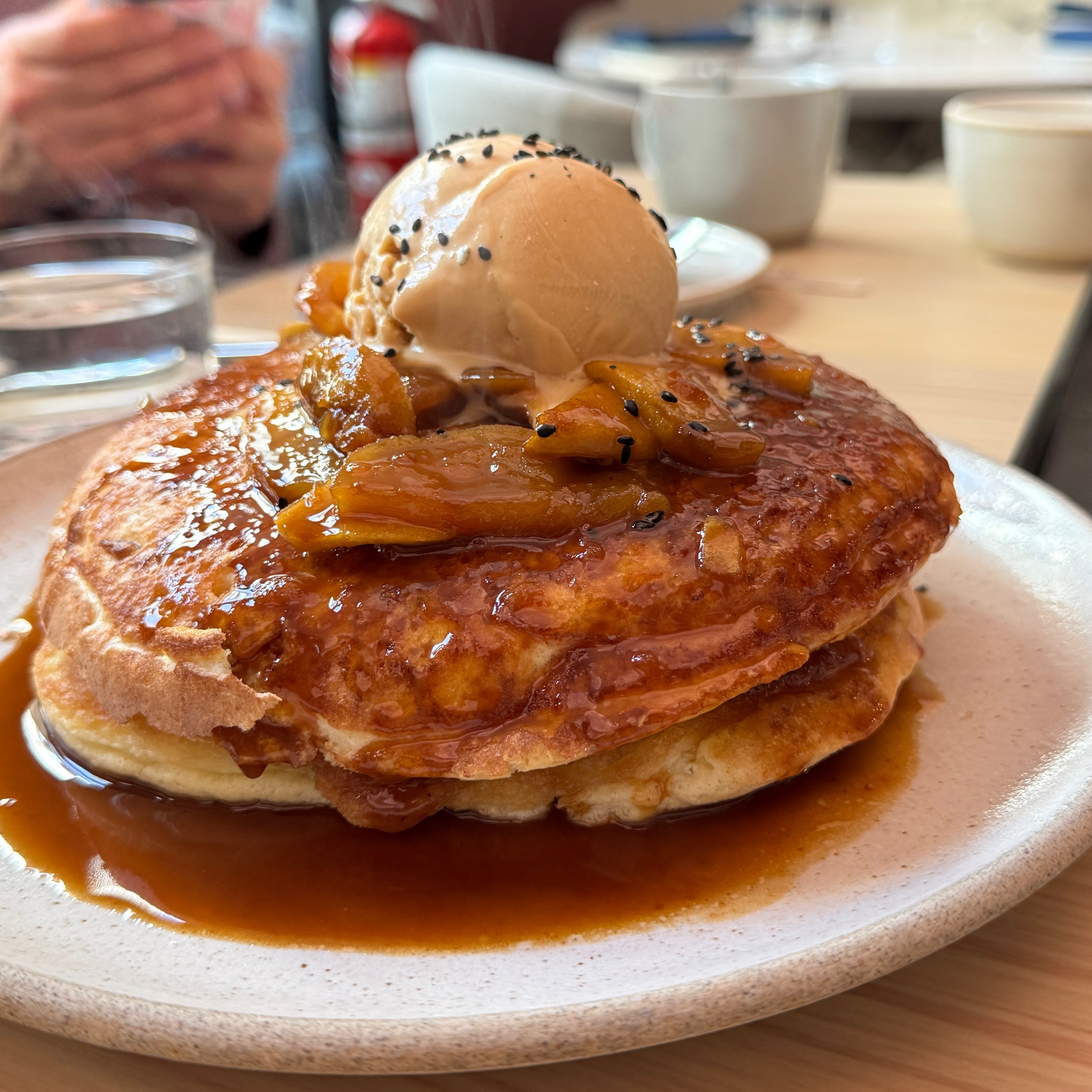 Apple Tart Tatin Pancakes $22 at Lingo on #foodmento http://foodmento.com/place/15998