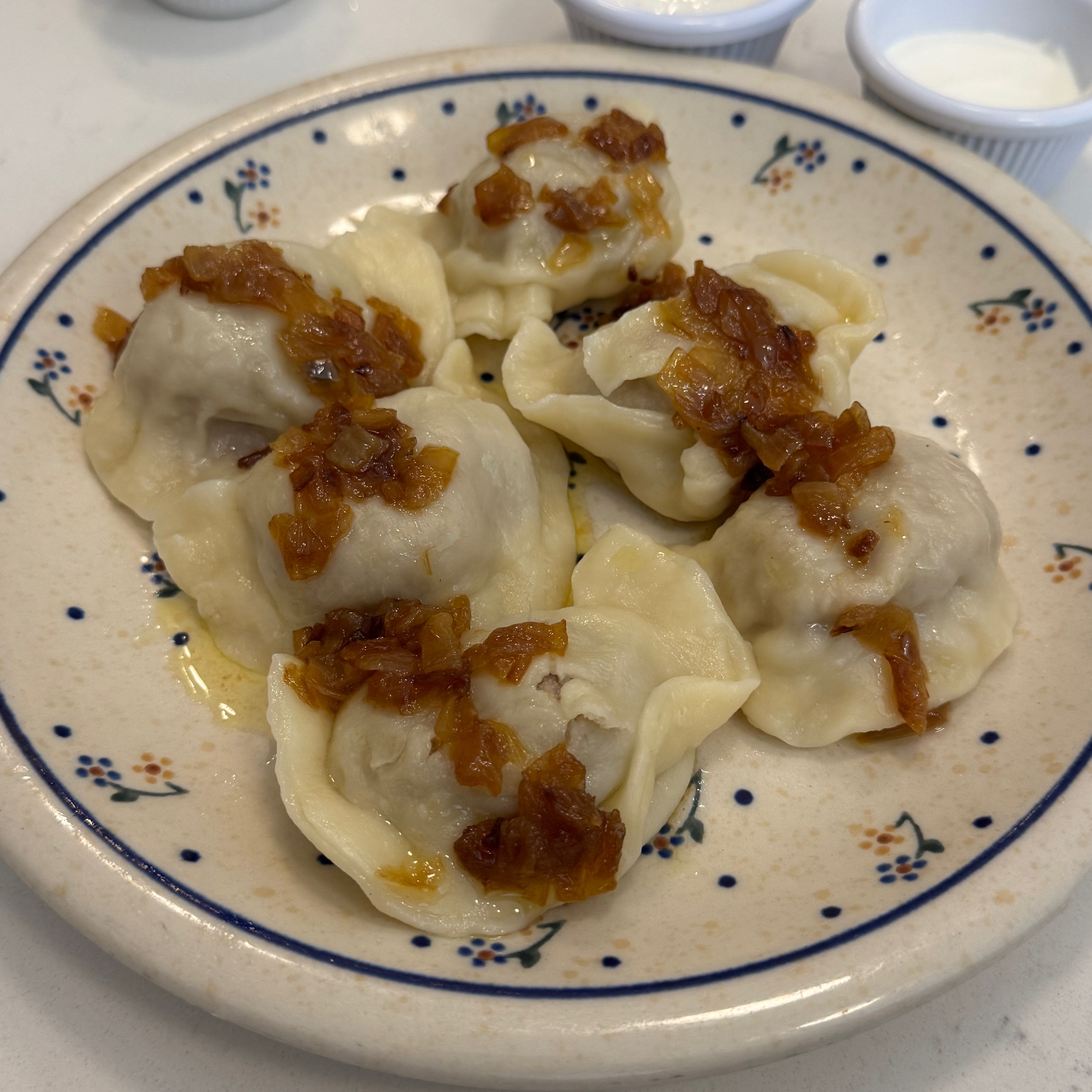Meat Pierogi $15 at Pierozek on #foodmento http://foodmento.com/place/16007
