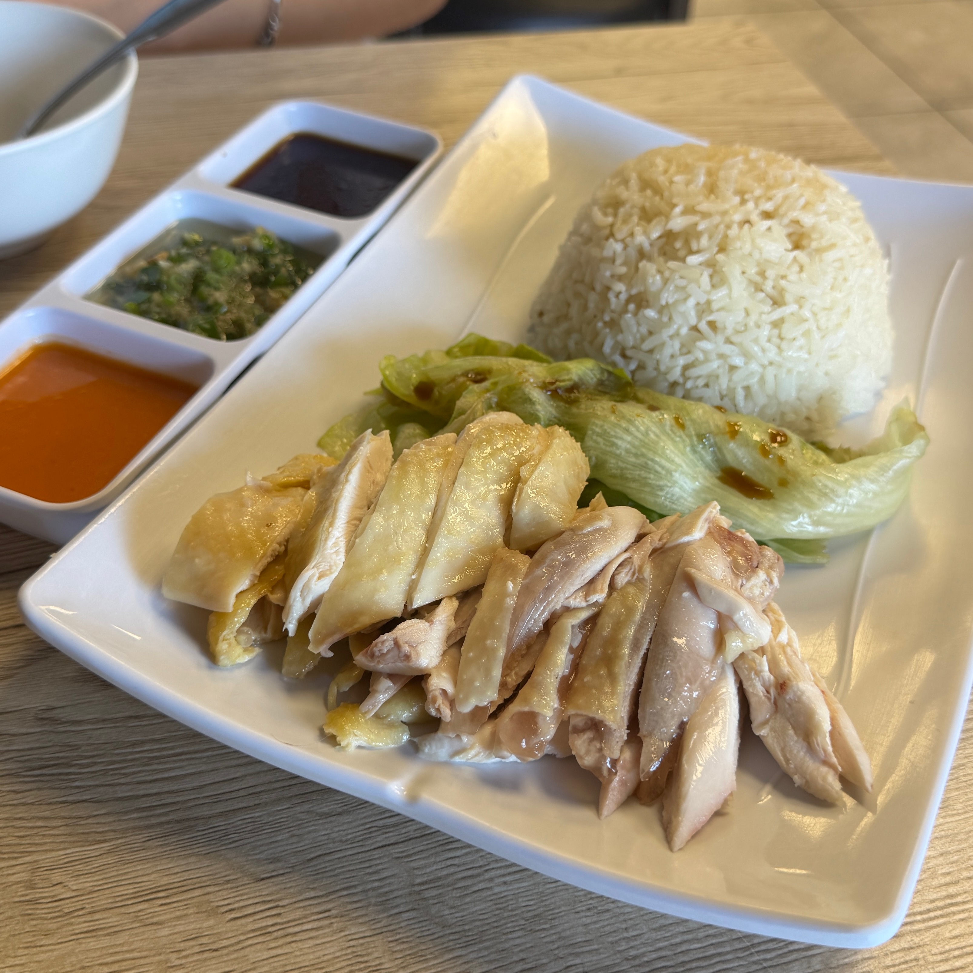 Hainan Chicken Rice (Mixed) $14 on #foodmento http://foodmento.com/dish/62216