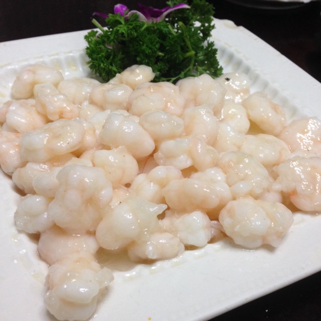 River Shrimp In White Sauce at 上海古猗园餐厅 on #foodmento http://foodmento.com/place/1603