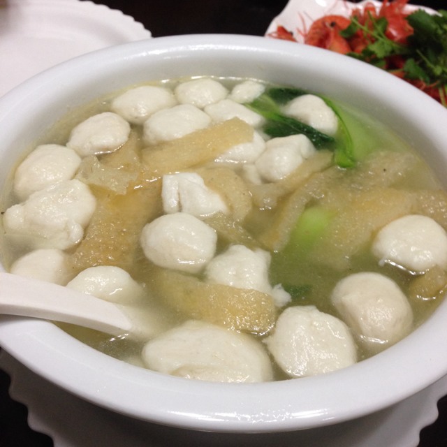Fish Ball & Maw Soup at 上海古猗园餐厅 on #foodmento http://foodmento.com/place/1603