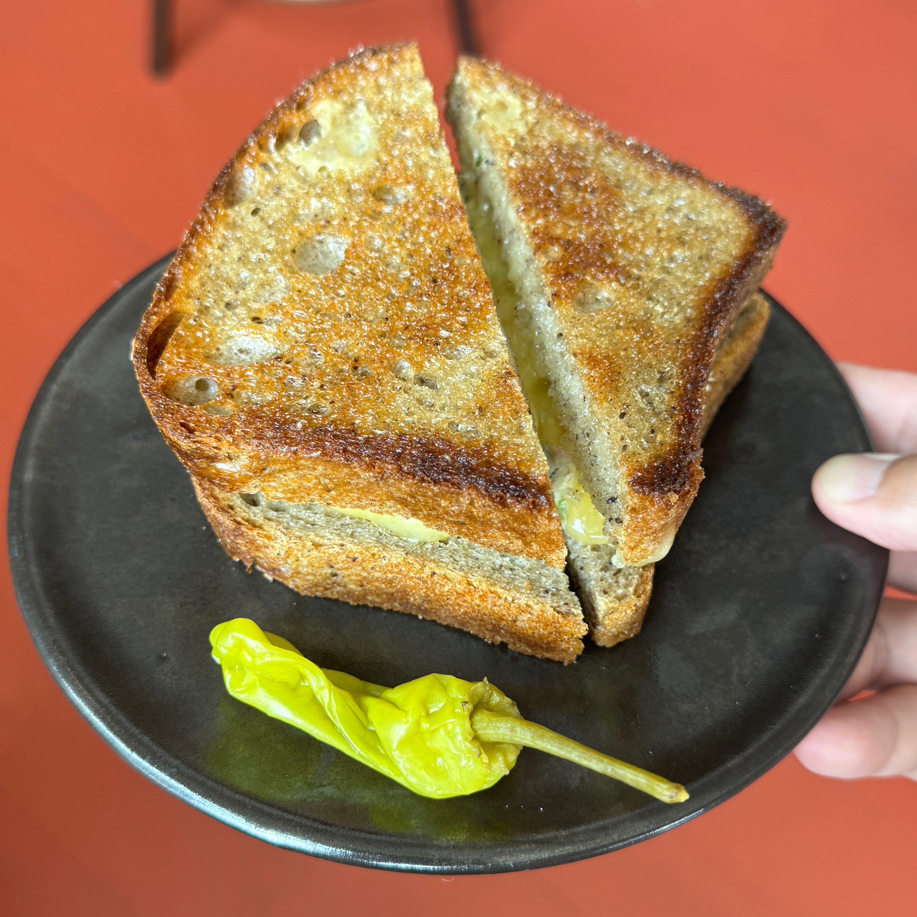 Tuna Melt (Pepperoncini, B&G Rye) $20 from Little Fish Melrose Hill on #foodmento http://foodmento.com/dish/62416