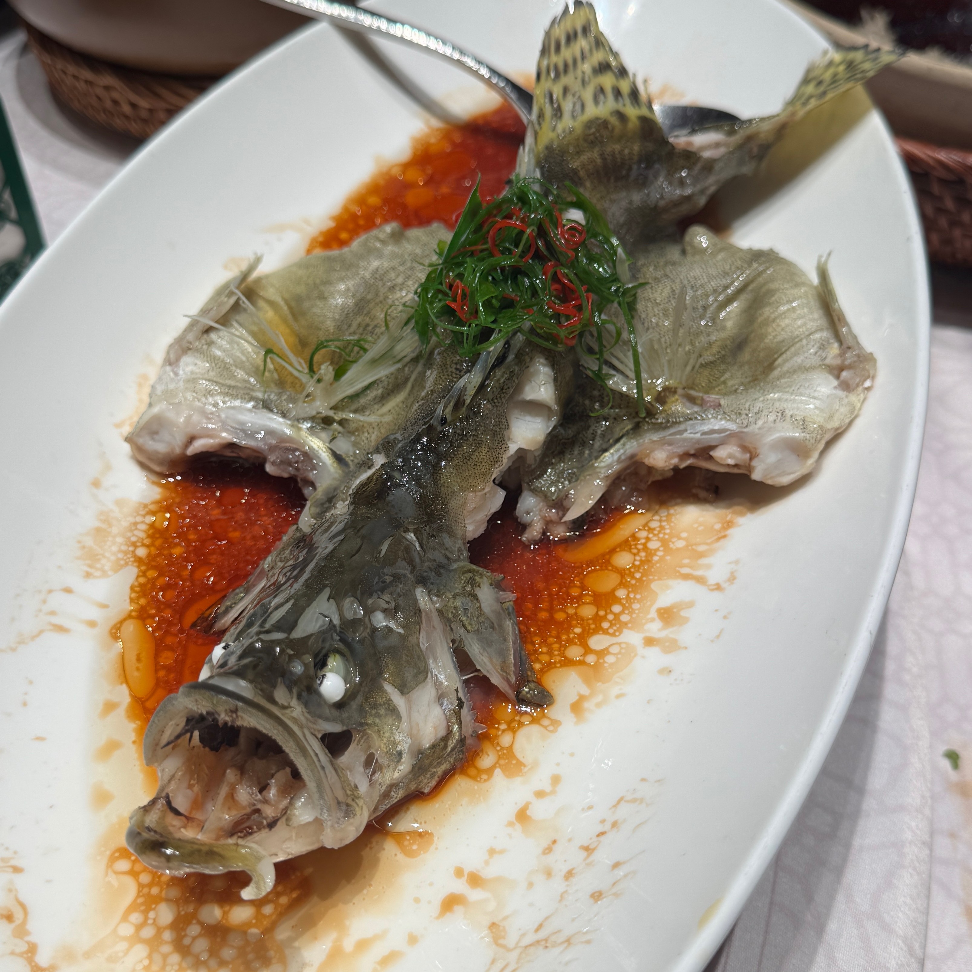 Fish with Ginger Scallion at Dagefan (Tiyu West Branch) on #foodmento http://foodmento.com/place/16158
