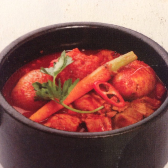 Spicy Chicken Stew at Bibigo Hot Stone on #foodmento http://foodmento.com/place/1691