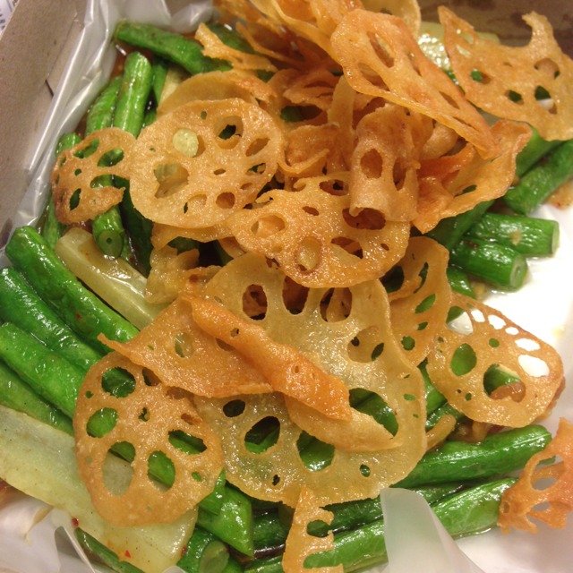 Snake Beans & Lotus Root at JB Ah Meng Kitchen on #foodmento http://foodmento.com/place/1778