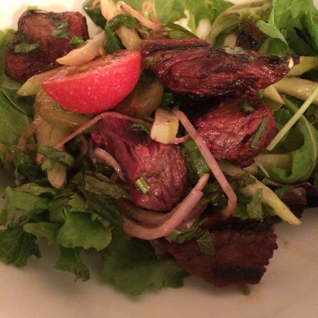 Yum Nua Yang (Grilled Skirt Steak Salad) at Thaimee Table - formerly Ngam (CLOSED) on #foodmento http://foodmento.com/place/1910