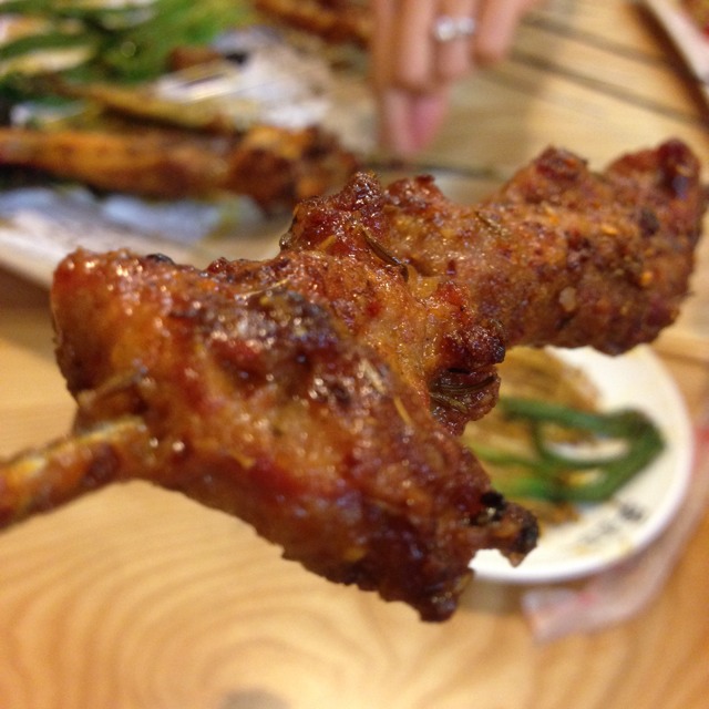 Grilled Big Mutton BBQ Leg Meat from BBQ Box 串燒工坊 (CLOSED) on #foodmento http://foodmento.com/dish/7219